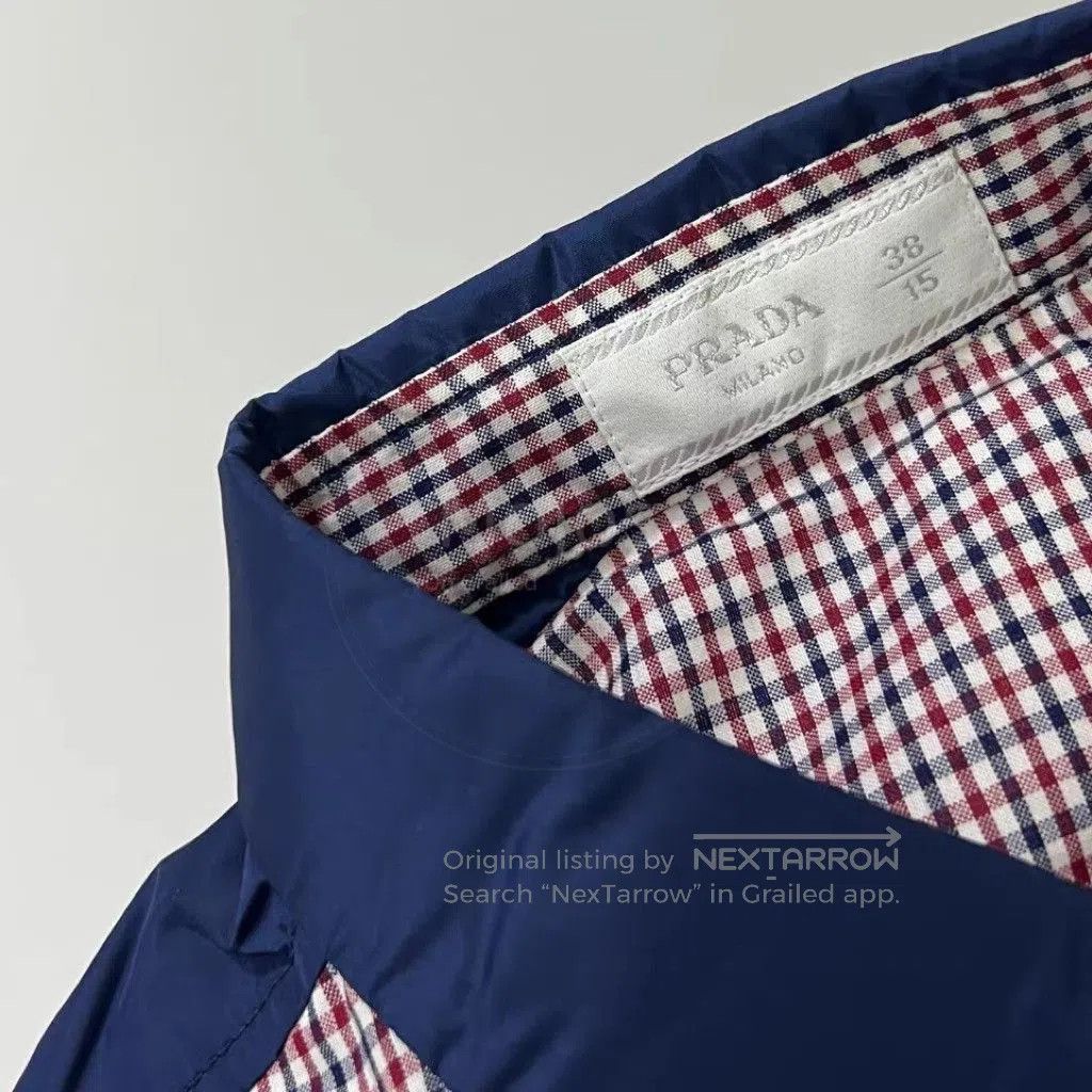 Prada Sz38 Prada Nylon Patches Joint Shirt. Size US M / EU 48-50 / 2 - 5 Thumbnail