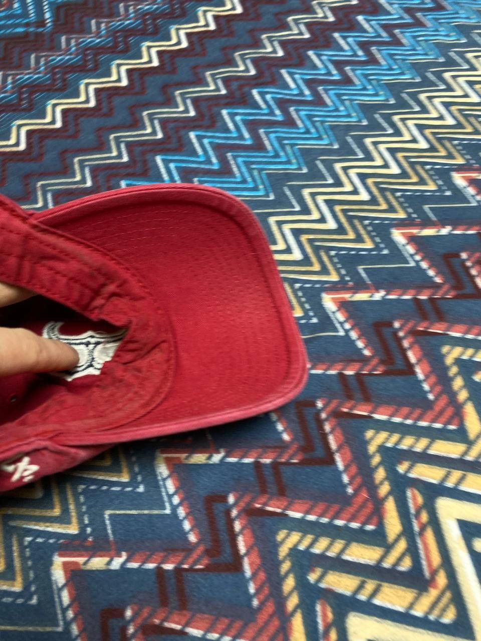47 Brand Y2K Hats red Vintage 47 Brand Cap Fifty seven Brand Size ONE SIZE - 7 Thumbnail