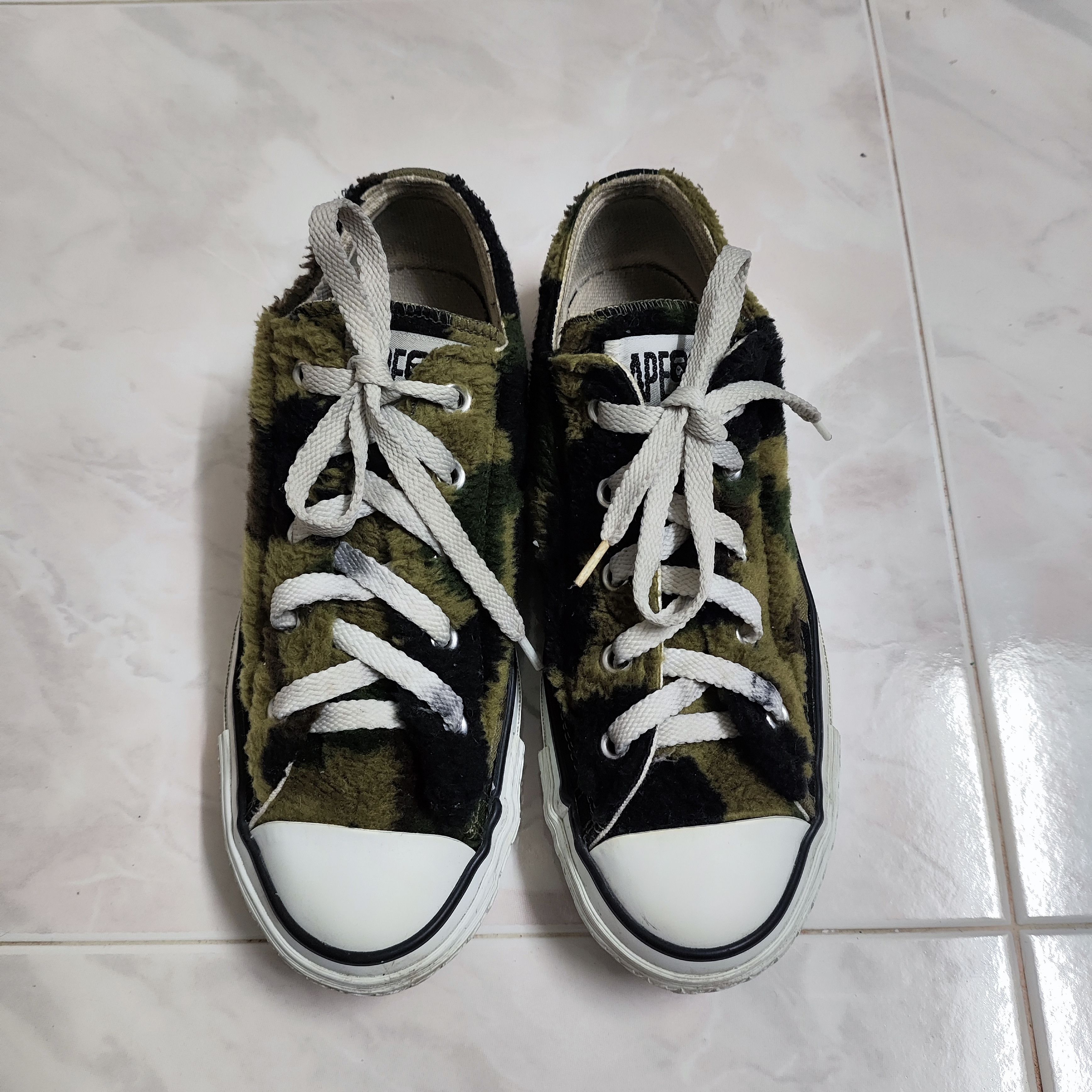 Bape Bape 1st camo yellow boa apesta low Size US 5.5 / IT 35.5 - 2 Thumbnail