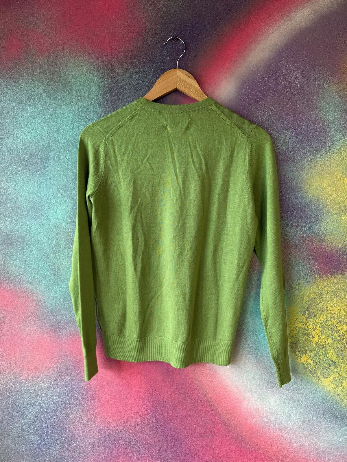 Other M&S Pure Merino Wool-crew neck jumper -acid lime green Size US M / EU 48-50 / 2 - 4 Thumbnail