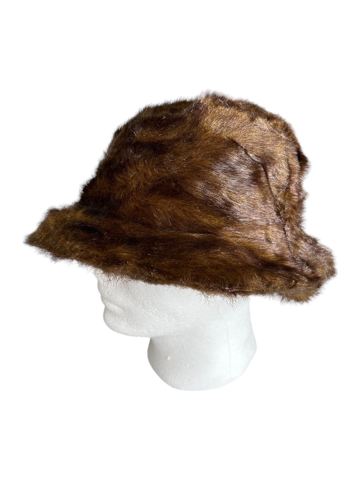 Japanese Brand × Kapital × Vintage Japanese Style Rare Design Fur Bucket Hats ☠️🎌 Size ONE SIZE - 3 Thumbnail