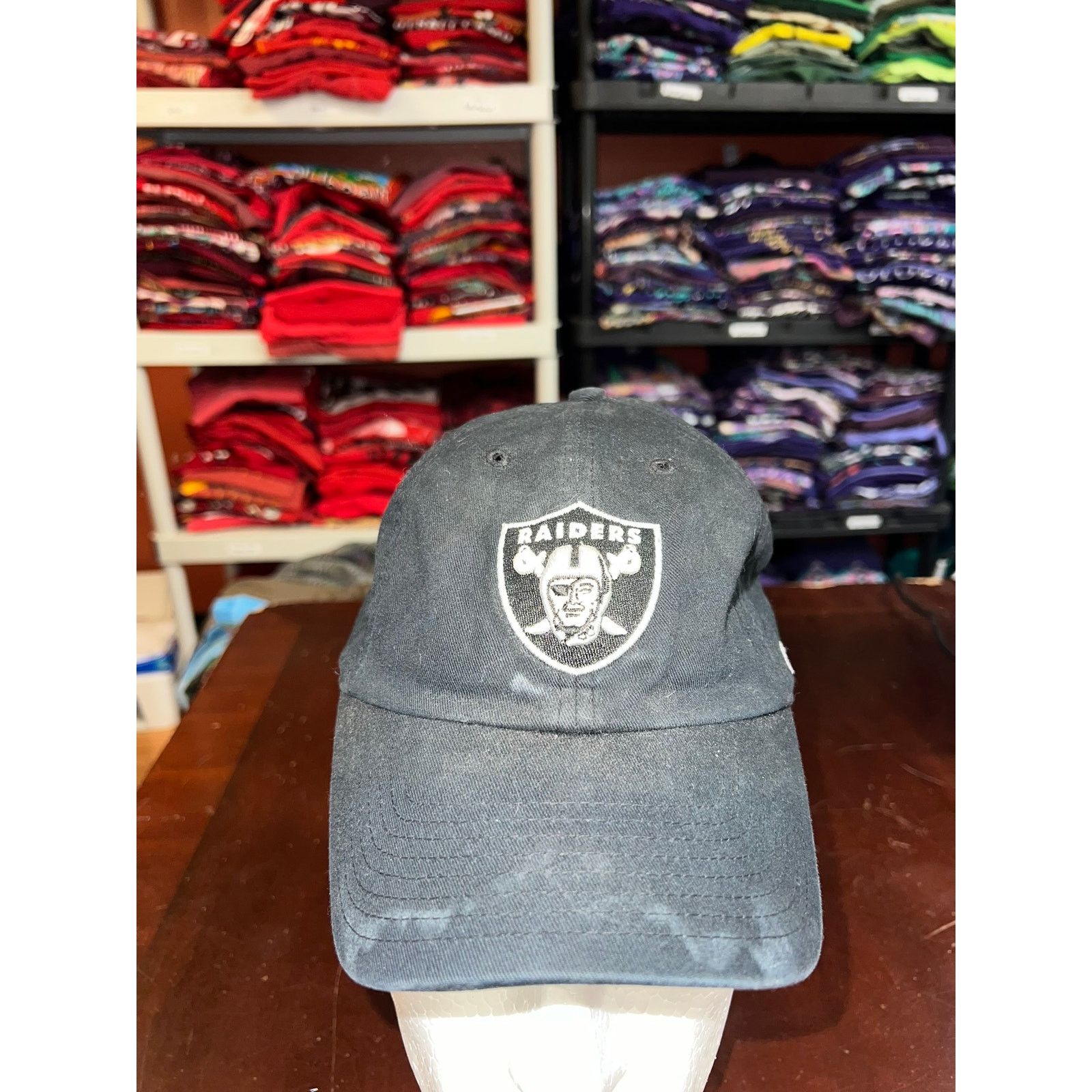 47 Brand Oakland Raiders Hat Las Vegas Cap headwear '47 Brand Black Size ONE SIZE - 1 Thumbnail