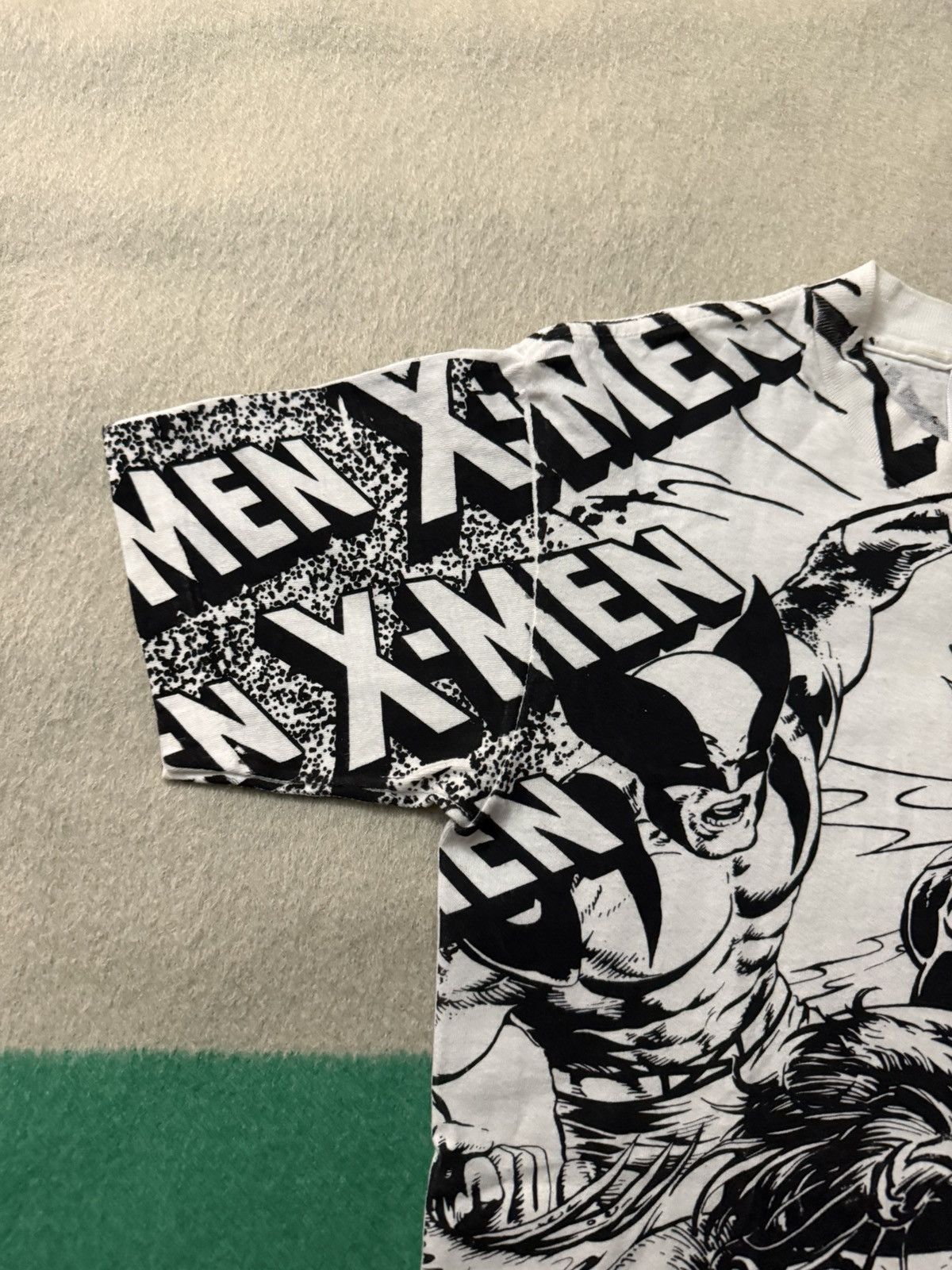 Cartoon Network × Marvel Comics Vintage 90s 1993 Marvel Xmen AOP Shirt Youth XL Adult Small Size US S / EU 44-46 / 1 - 8 Thumbnail