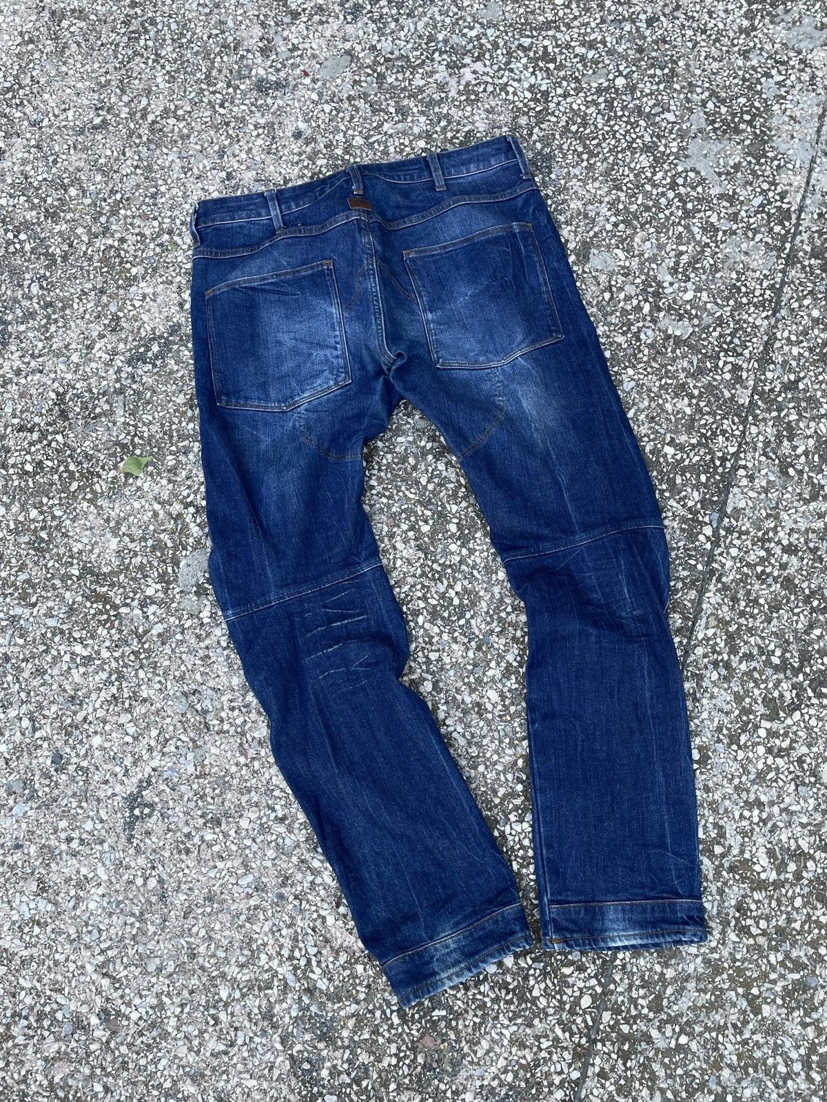 G-Star × Vintage Vintage G Star Raw distressed jeans slim fit Size US 33 - 4 Thumbnail