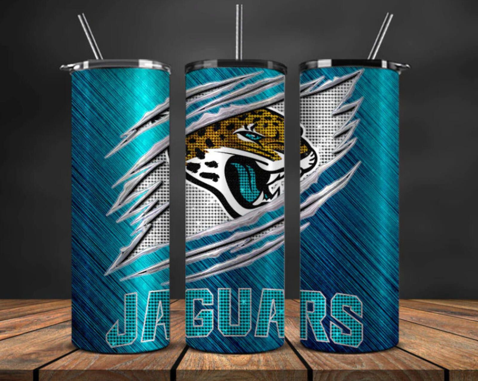 The Unbranded Brand 20 oz Jacksonville Jaguars Stainless Steel NFL Tumbler Size ONE SIZE - 1 Thumbnail
