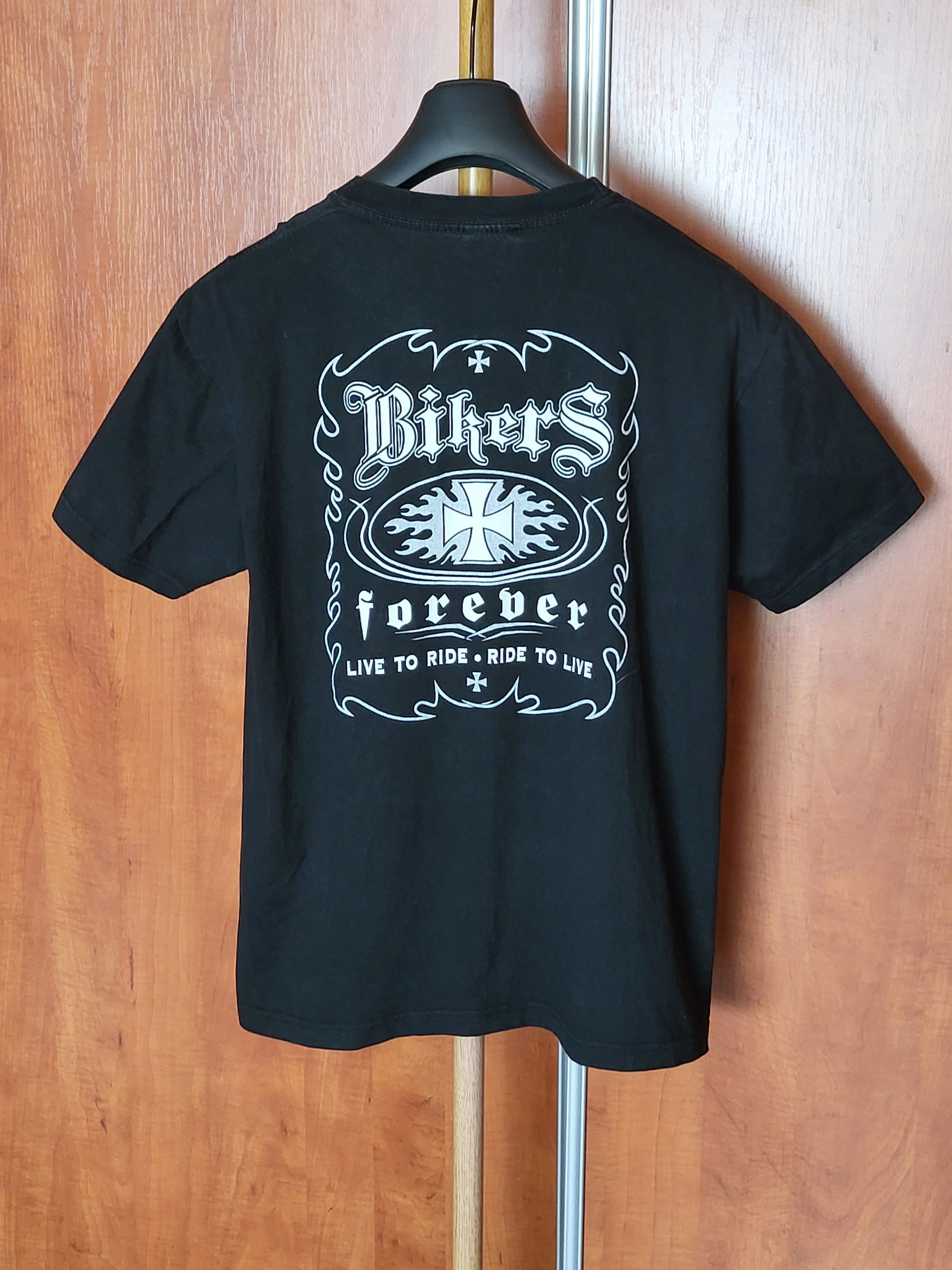 Vintage Vintage T Shirt BIKERS Size US L / EU 52-54 / 3 - 7 Thumbnail