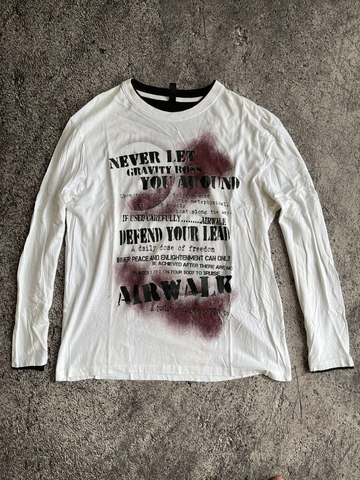 Airwalk Y2K Air Walk ifsixwasnine punk long sleeve Size US L / EU 52-54 / 3 - 1 Thumbnail