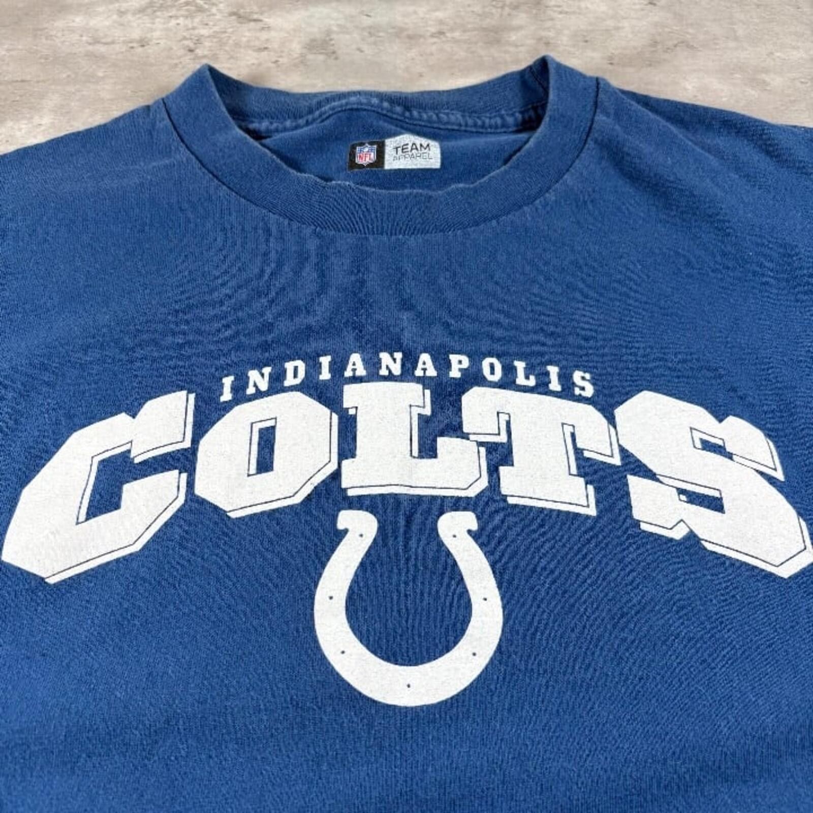 Reebok Vintage Indianapolis Colts long sleeve Size US XL / EU 56 / 4 - 2 Thumbnail