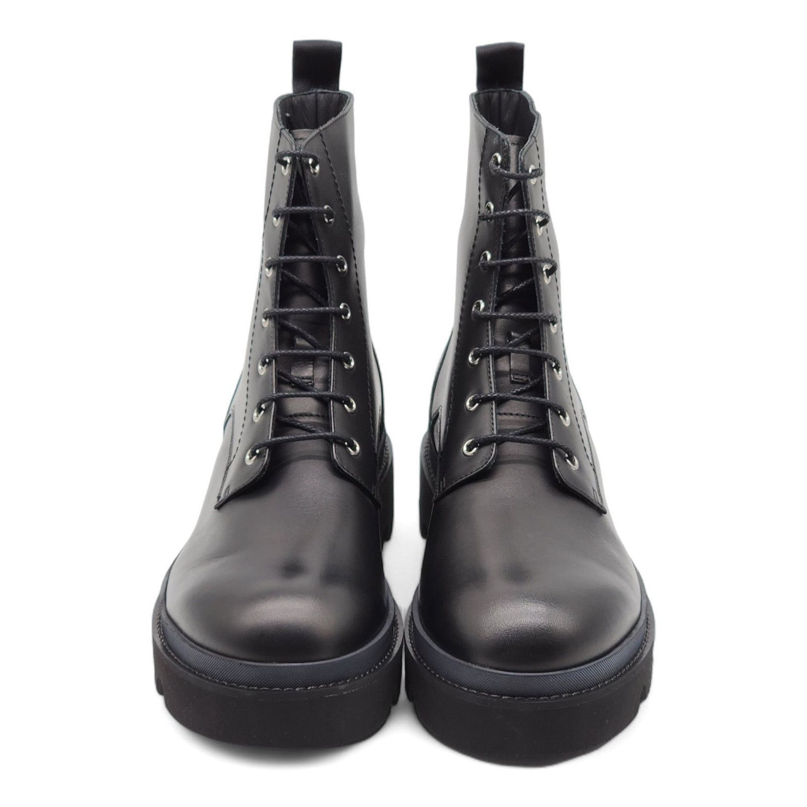 Dsquared2 Logo Combat Boots - Leather - Black 46 13US $1290 Size US 13 / EU 46 - 4 Thumbnail