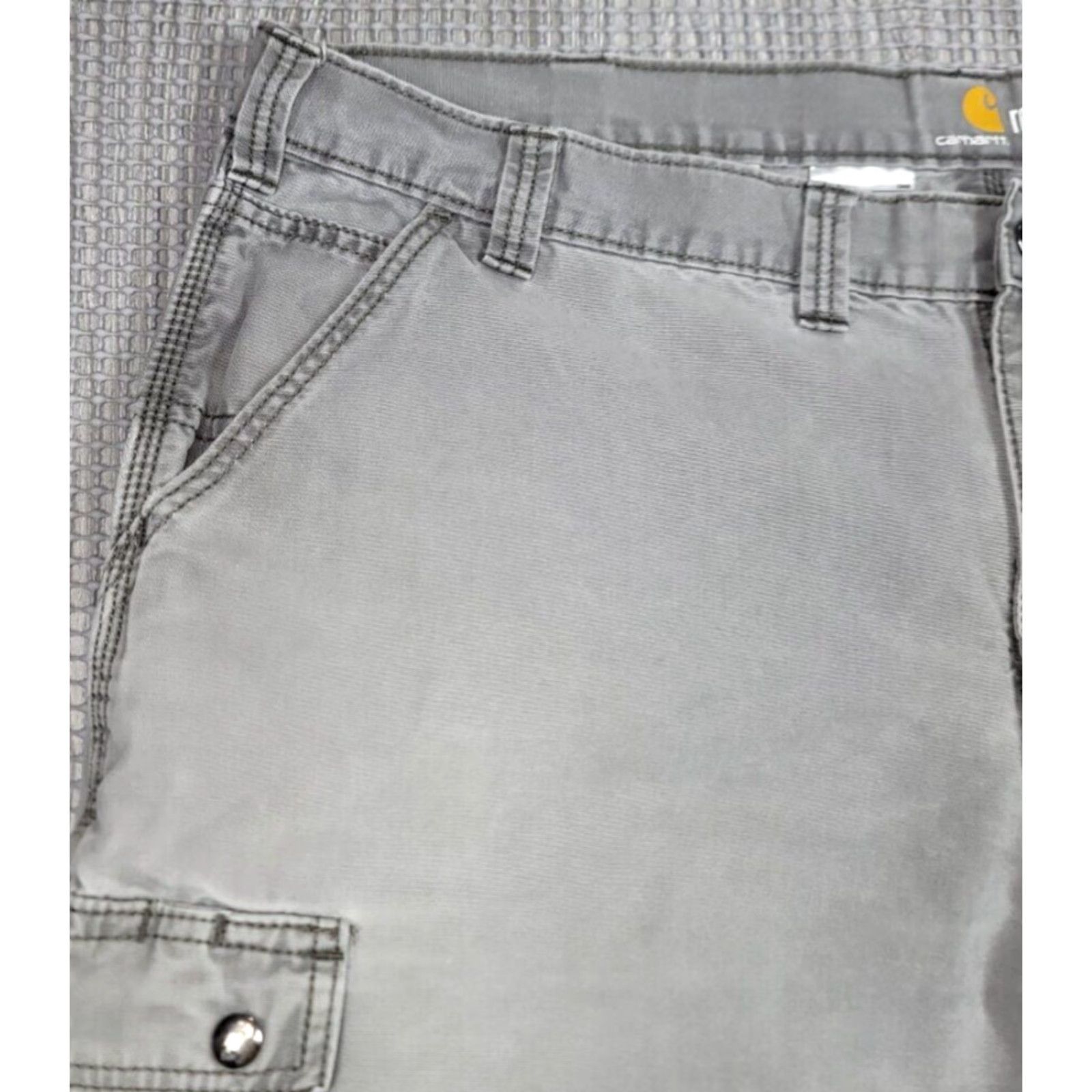 Carhartt Carhartt Relaxed Fit Gray Cargo Pants 44x29 Cargo Pants Mens Gray 90s Workwear Carhartt Cargo Pants Size US 44 / EU 60 - 6 Thumbnail