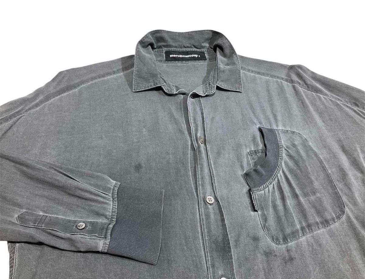 Issey Miyake × Japanese Brand × mercibeaucoup 🔥Vintage Mercibeaucoup By Issey Miyake Shirt Gimmick Pocket Size US M / EU 48-50 / 2 - 2 Thumbnail