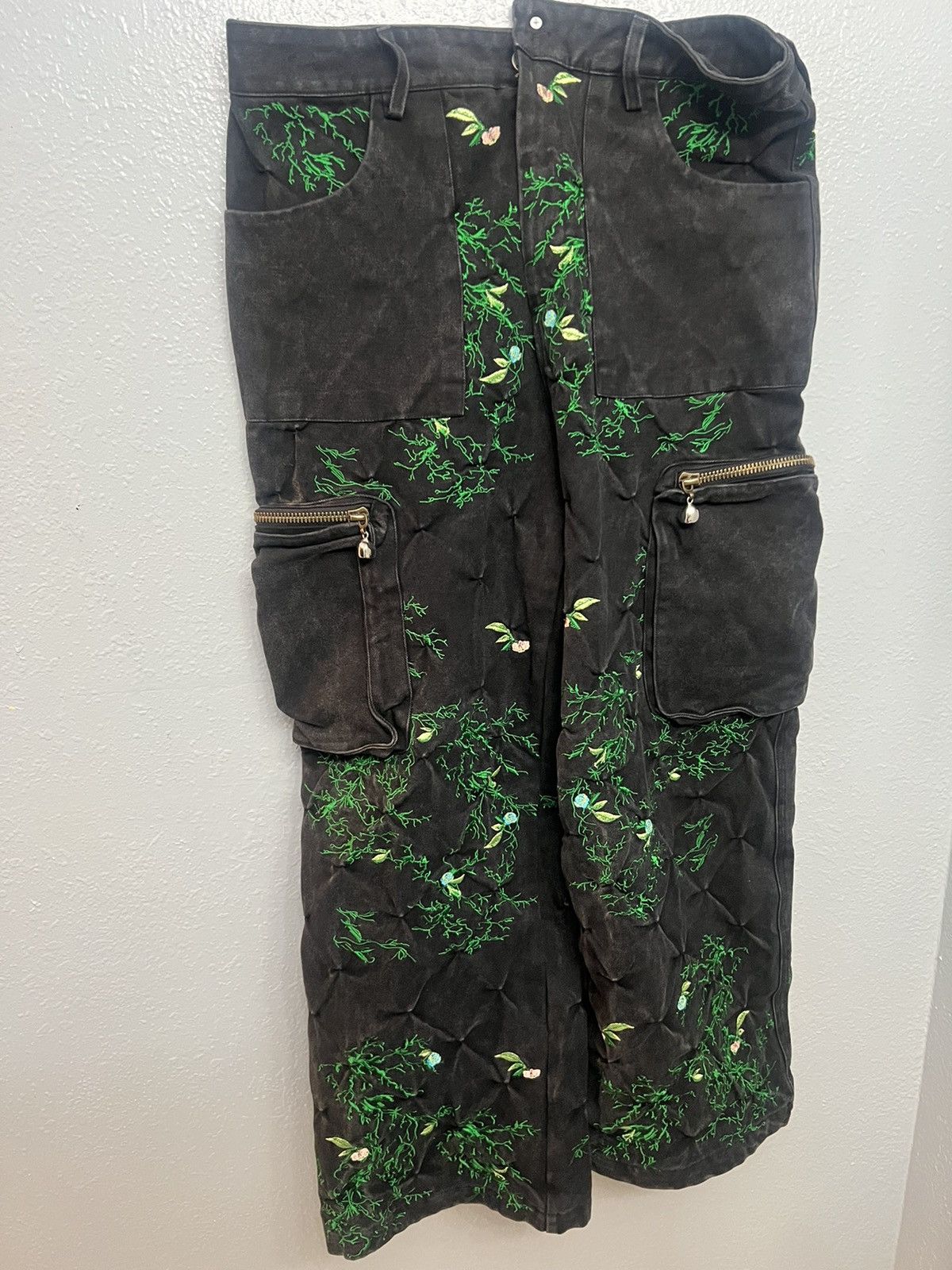 image of Bad Son (New With Tag) Badson Overgrowth Vessel Cargo Pants 2023 in Black, Men's (Size 38)