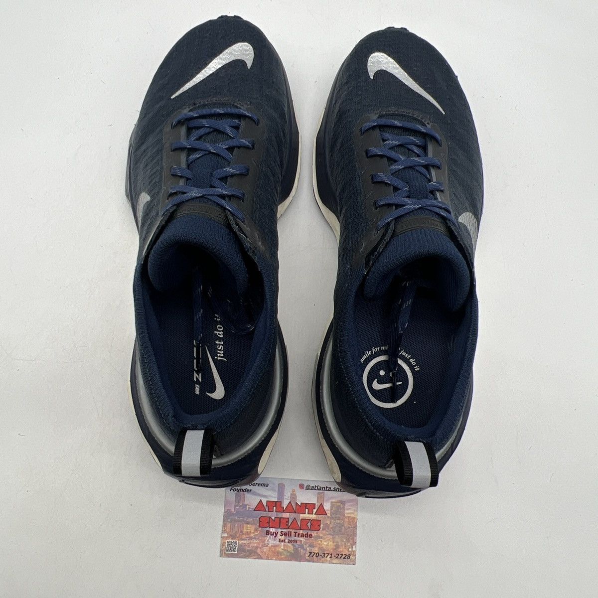 Nike Zoomx invincible run flyknit 3 collage navy Size US 10.5 / EU 43-44 - 6 Thumbnail