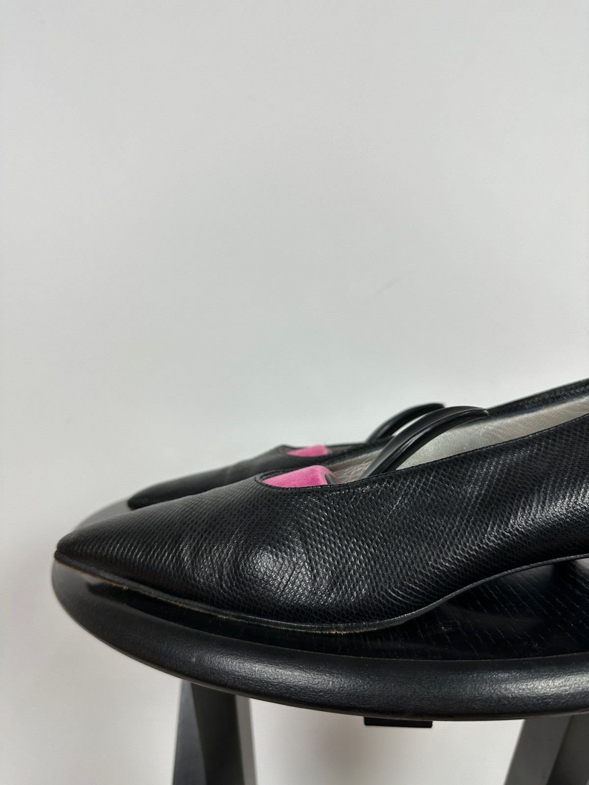 Gucci Vintage Gucci Tom Ford Black Leather Heels Size US 7.5 / IT 37.5 - 12 Thumbnail
