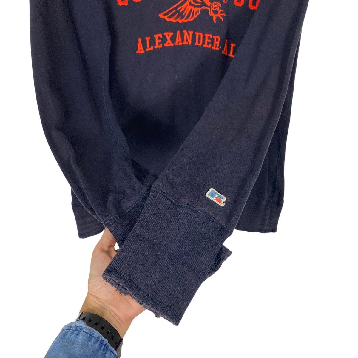 Russell Athletic Russel Athletic Alabama Alexander AL Big Logo Sweatshirt Size US M / EU 48-50 / 2 - 9 Thumbnail