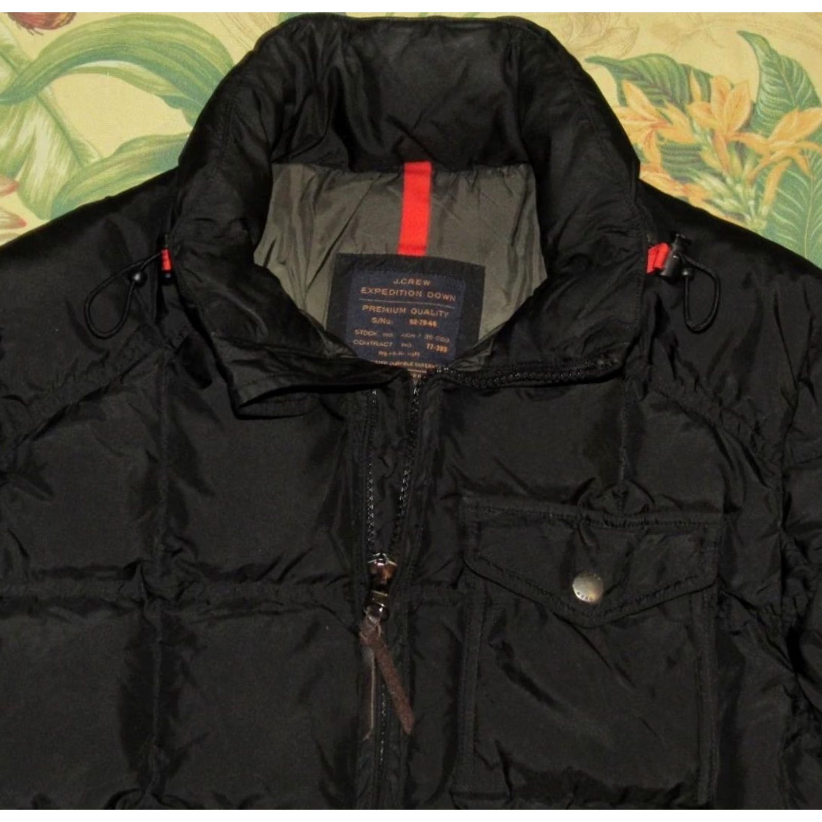 Vintage Vtg J CREW Black Expedition Down Fill Quilted Puffer Jacket Small Mens Jacket Size US S / EU 44-46 / 1 - 2 Thumbnail