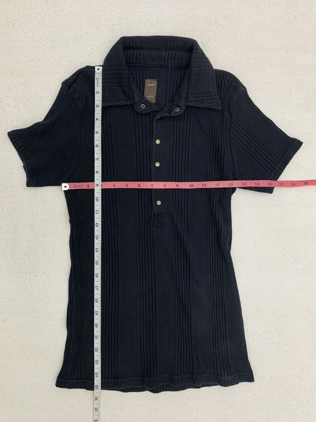 Tornado Mart AGATE TEXTURE SLIM POLO SHIRT TORNADO MART STYLE Size US M / EU 48-50 / 2 - 2 Thumbnail