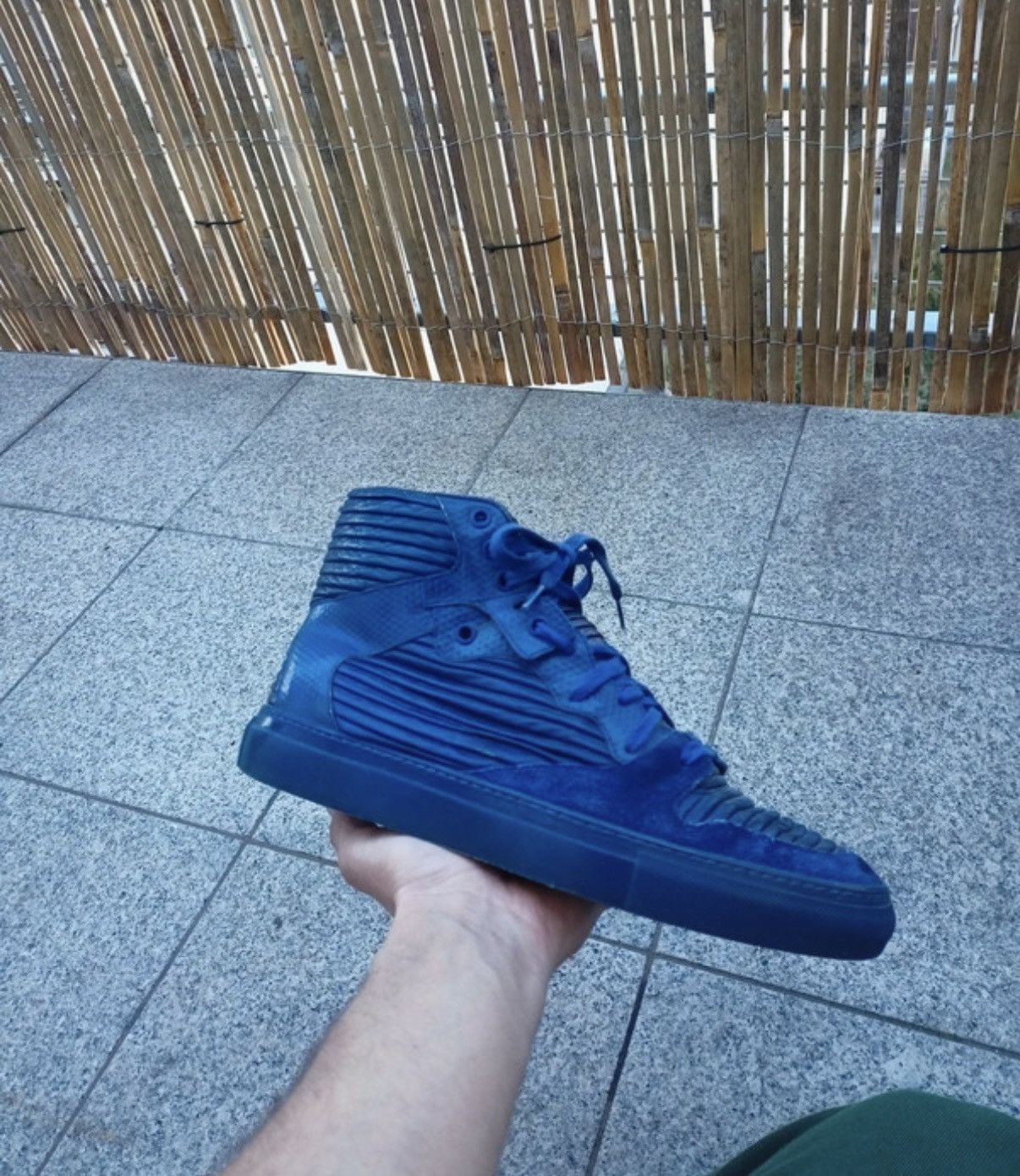 Balenciaga Balenciaga pleated high monochromes violet rare vintage Size US 7 / EU 40 - 3 Thumbnail