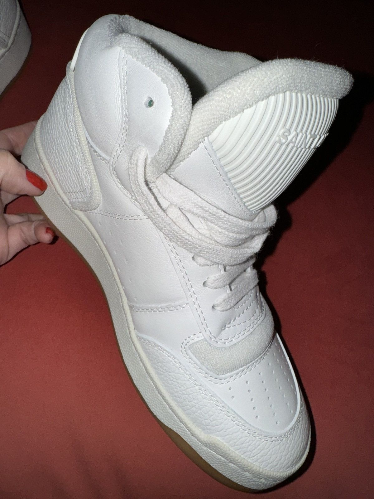 Saint Laurent Paris Saint Laurent white high sneakers, size 36.5 It Size US 6.5 / IT 36.5 - 5 Thumbnail