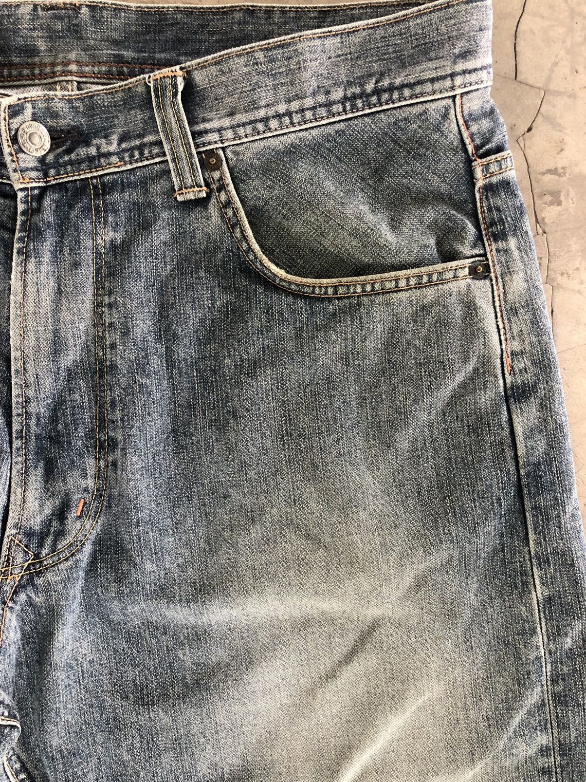 Edwin Vintage Edwin BAGGY Jeans Rusty Faded Denim Pants Size US 37 - 10 Thumbnail