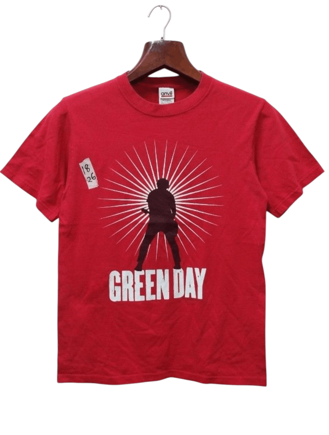 Band Tees × Vintage Vtg Green Day Band T-shirt American Rock Band Size US S / EU 44-46 / 1 - 1 Thumbnail