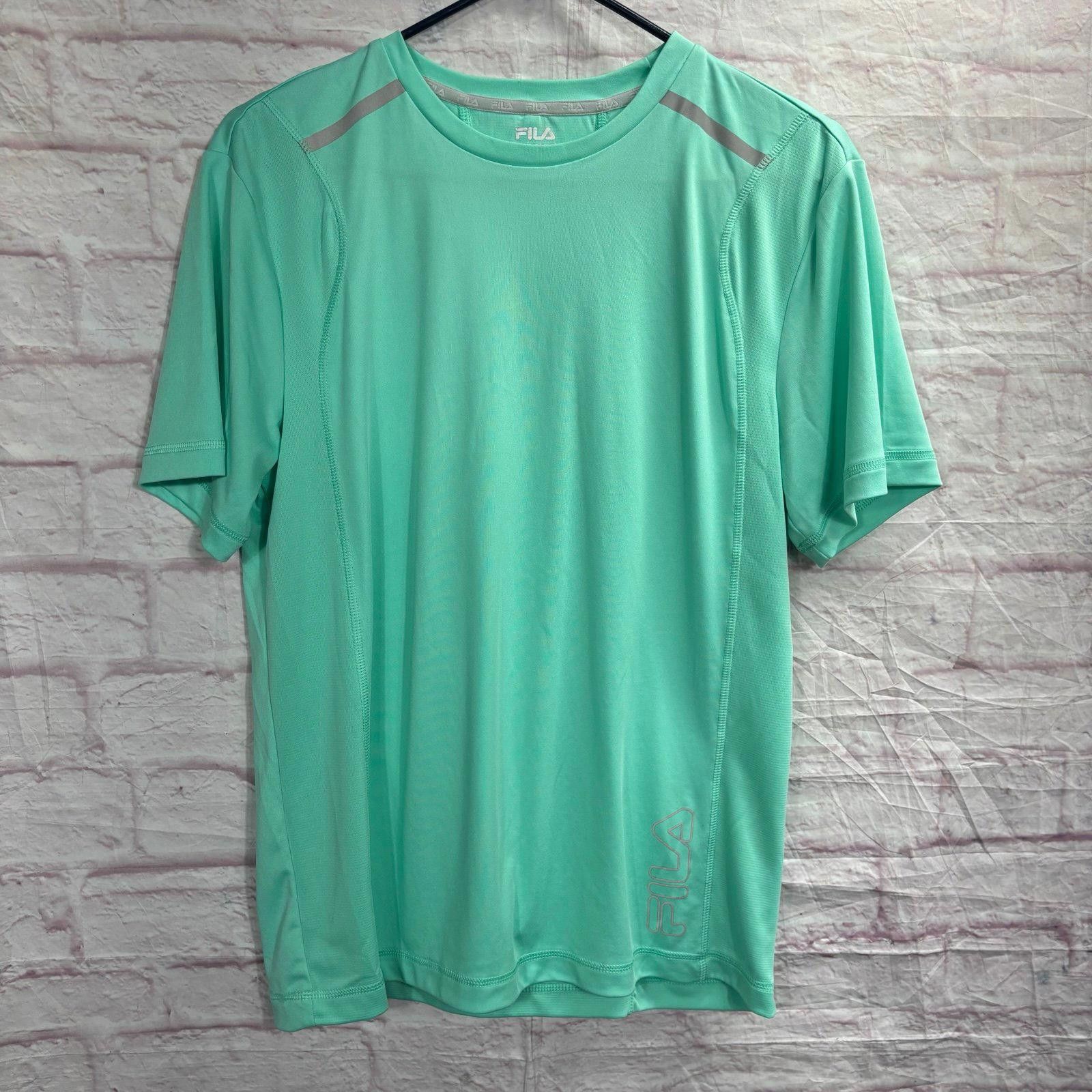 Fila FILA Men's Small Athletic T-Shirt in Mint Green Size US S / EU 44-46 / 1 - 1 Thumbnail