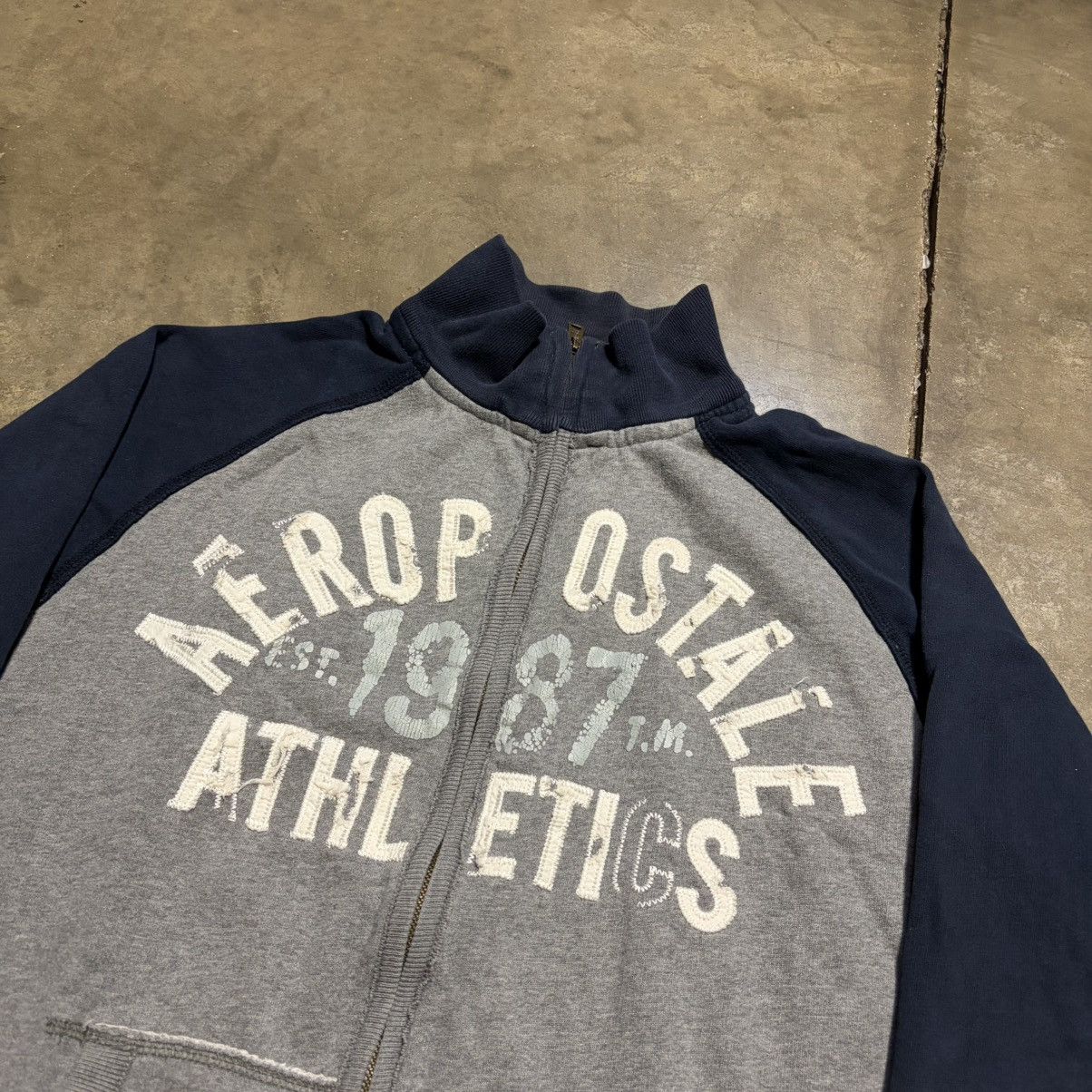 Aeropostale Vintage Aeropostale Track Jacket Zip Up Sweatshirt Athletic Size US M / EU 48-50 / 2 - 3 Thumbnail