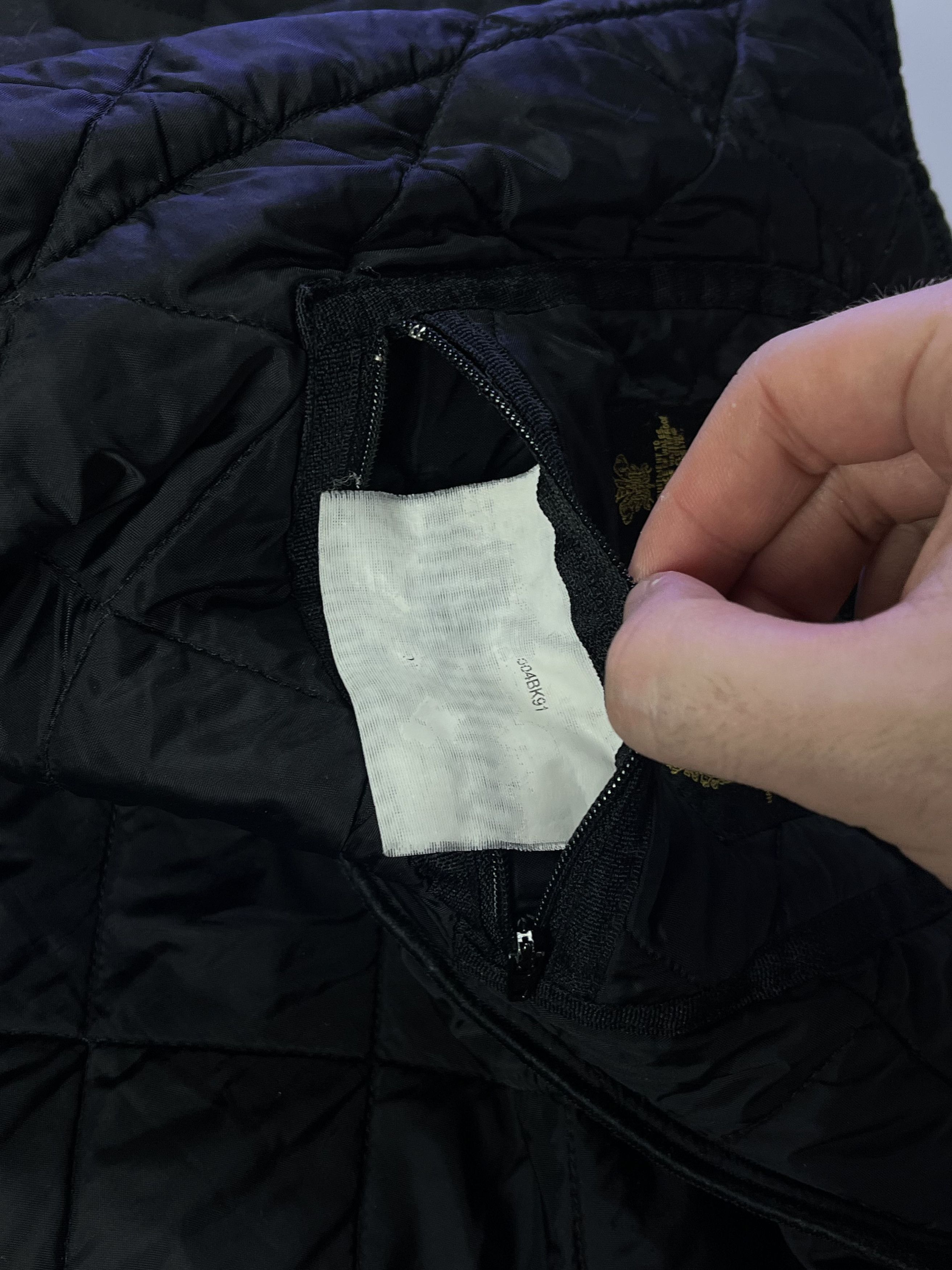 Barbour × Vintage 90s Vintage Barbour Quilted Jacket Size US XL / EU 56 / 4 - 6 Thumbnail