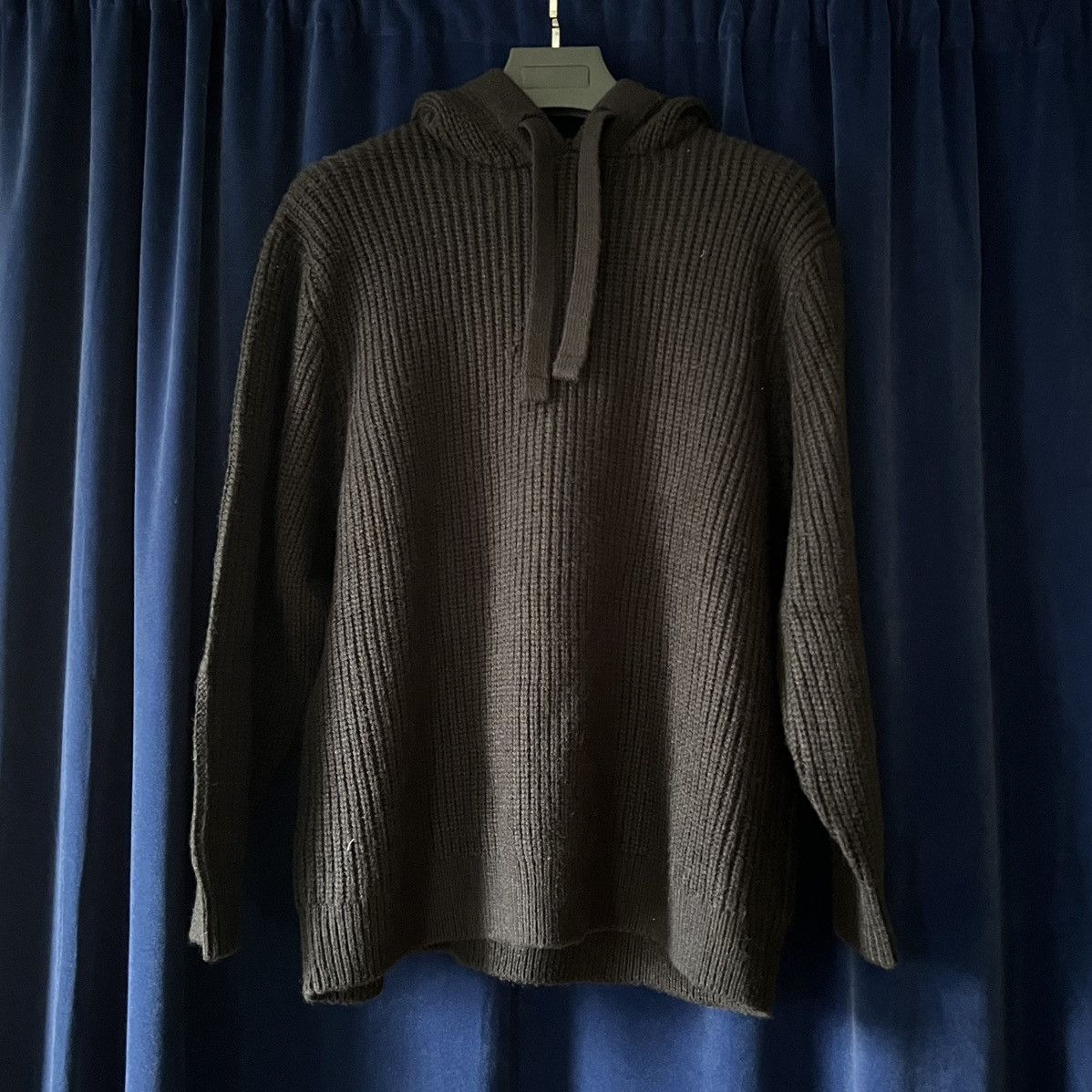 Zara Zara Men’s Black Knit Hoodie Size US S / EU 44-46 / 1 - 1 Thumbnail