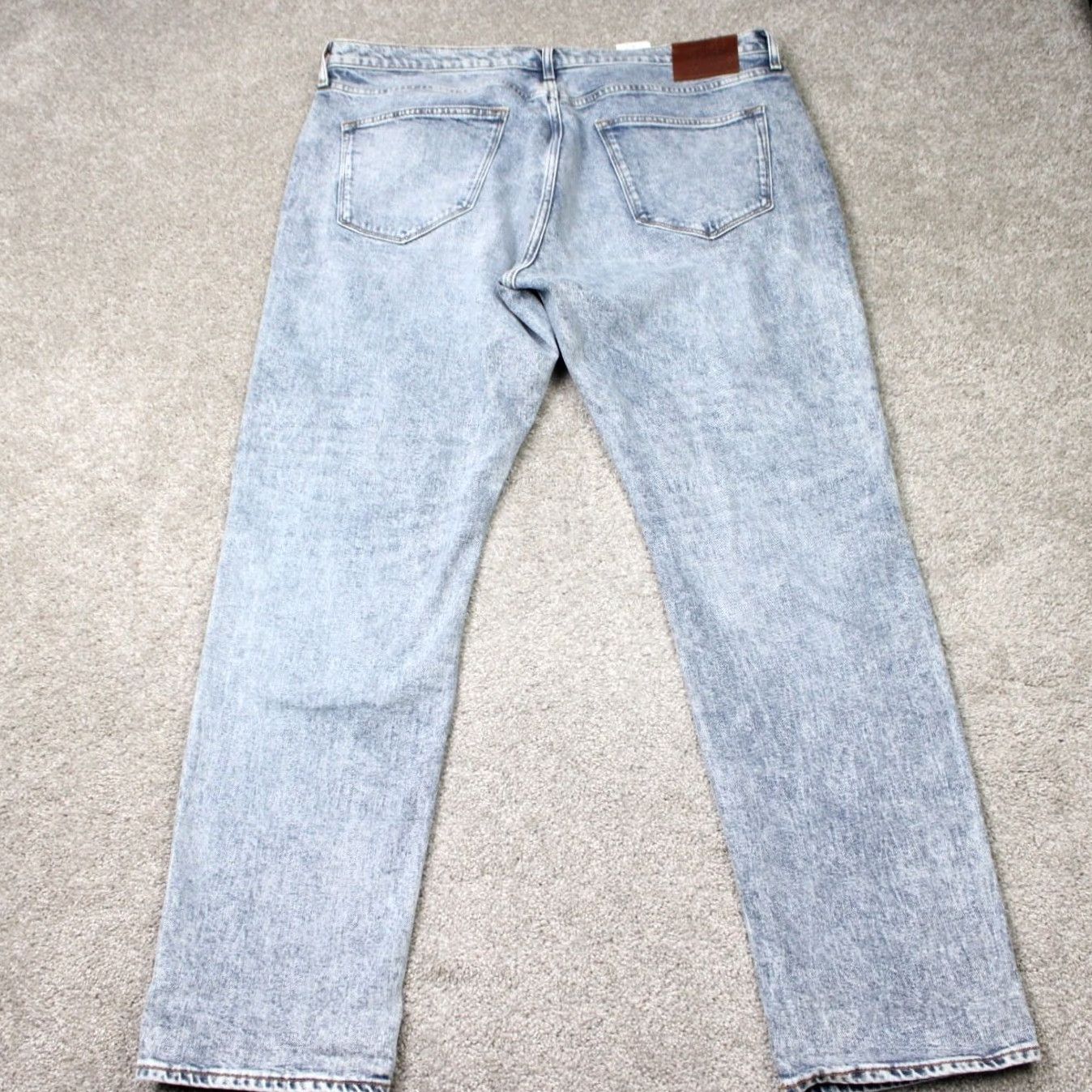 Denime Ace Rivington Jeans Mens 40x32 Blue NWT Athletic Taper Denim 5-Pocket Button Zip Size US 40 / EU 56 - 7 Thumbnail