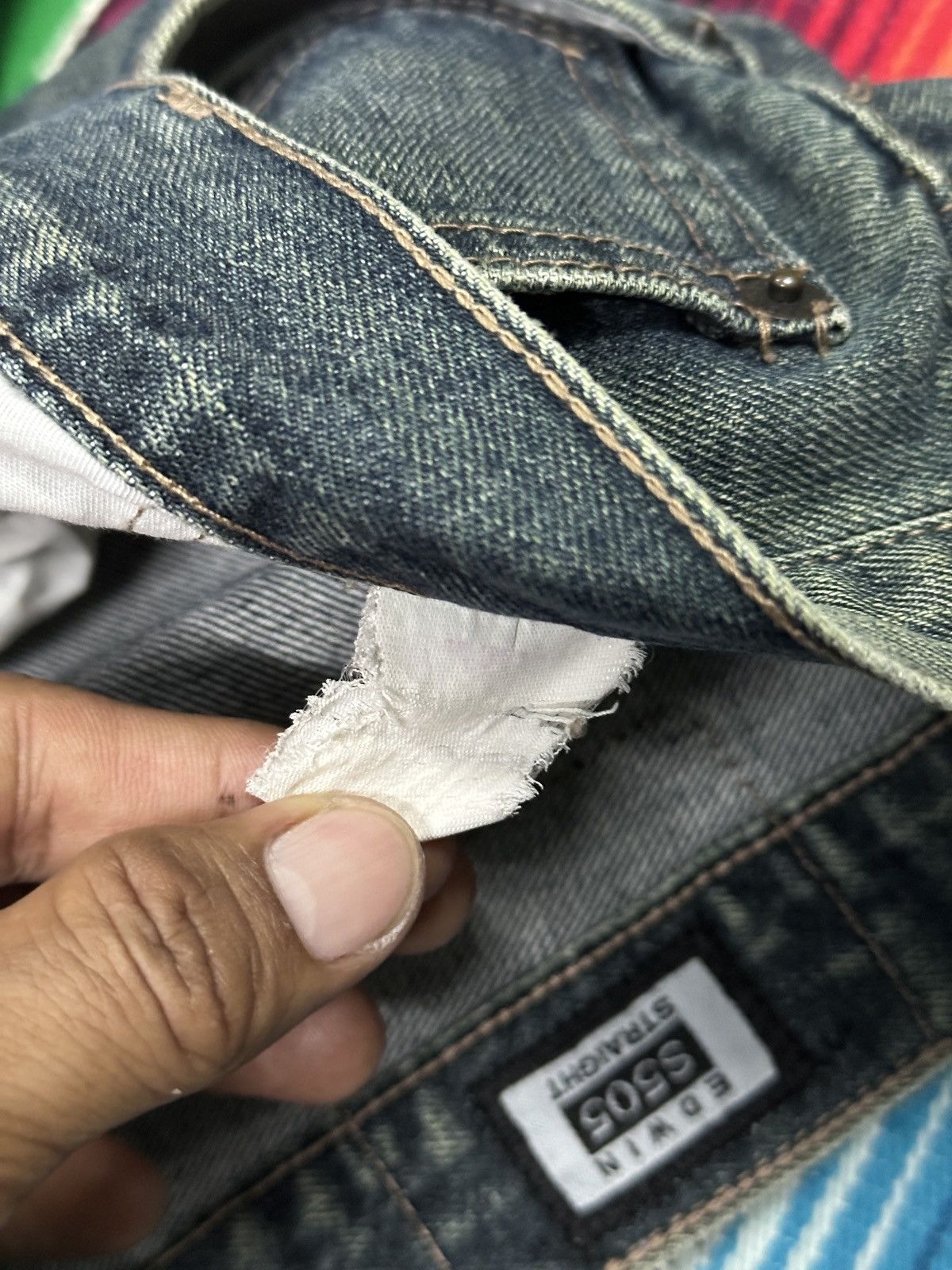 Vintage Vintage Edwin Loose Over Size 💥 Size US 38 / EU 54 - 4 Thumbnail