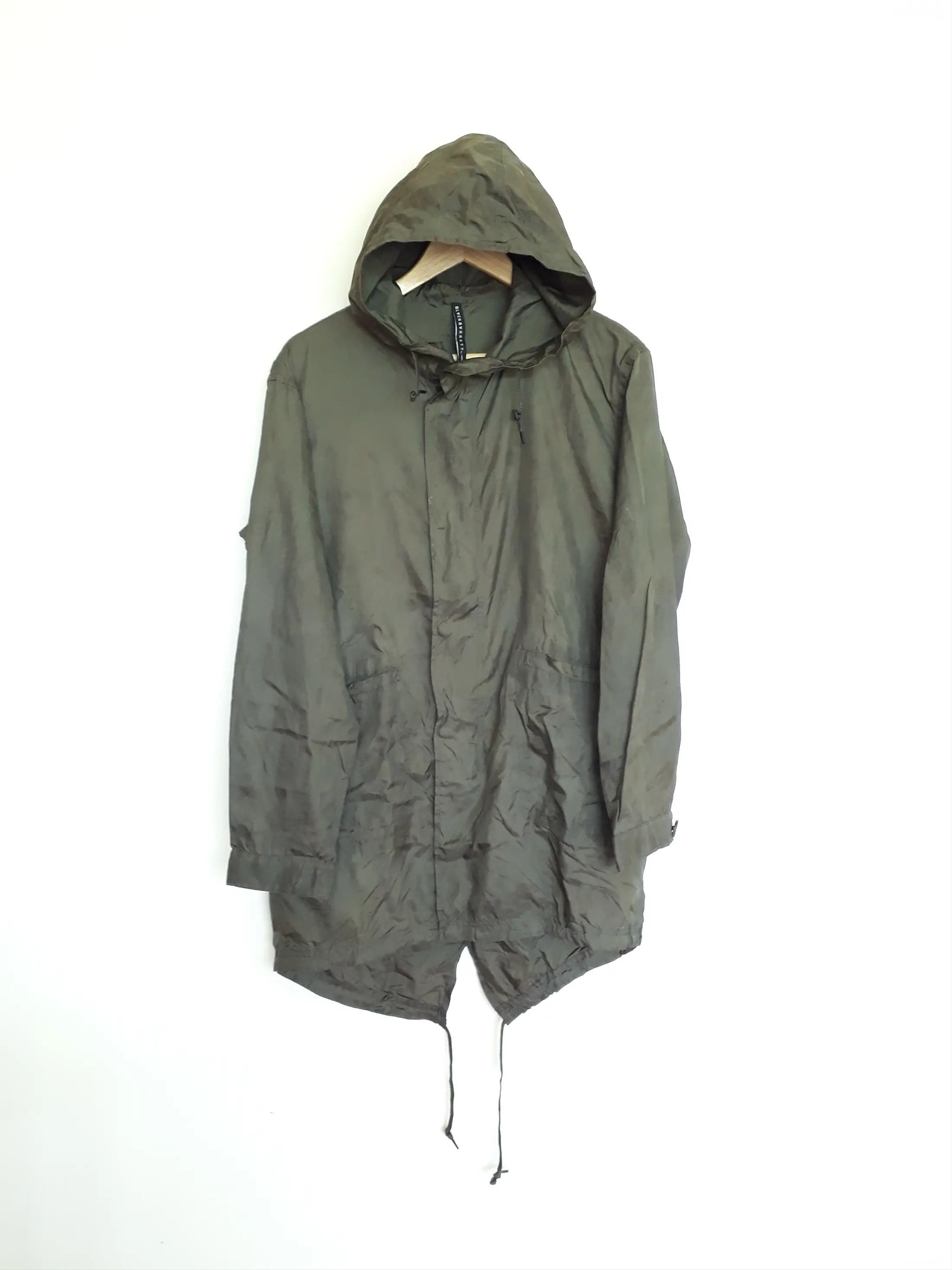 Black Barrett × Neil Barrett Blackbarrett by Neil Barrett Fishtail Parkas Hoodie Size US M / EU 48-50 / 2 - 1 Thumbnail