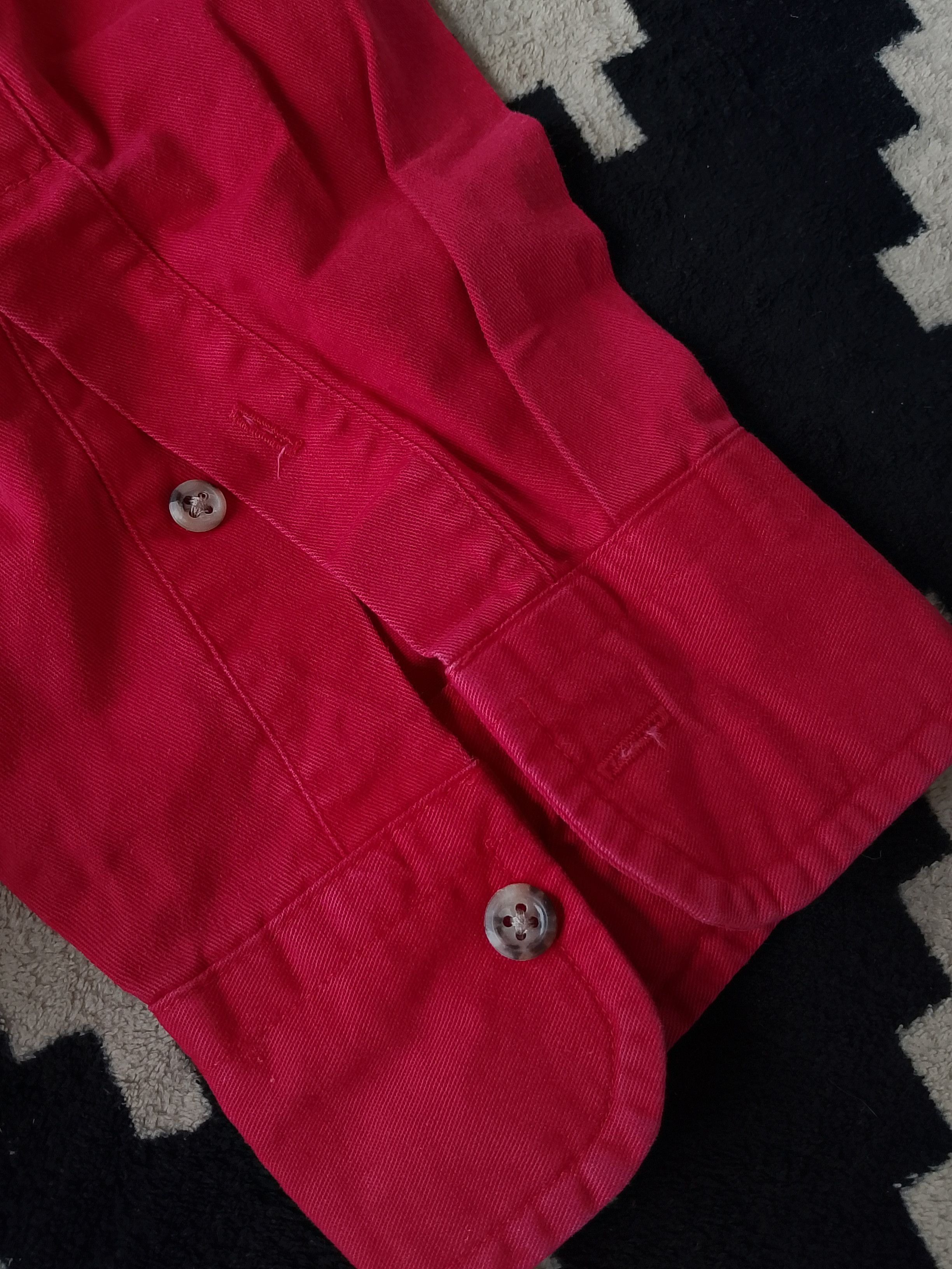 Harry Winston Vintage 90s Winston Winners Club Promo Red Button Down Shirt Size US XL / EU 56 / 4 - 6 Thumbnail