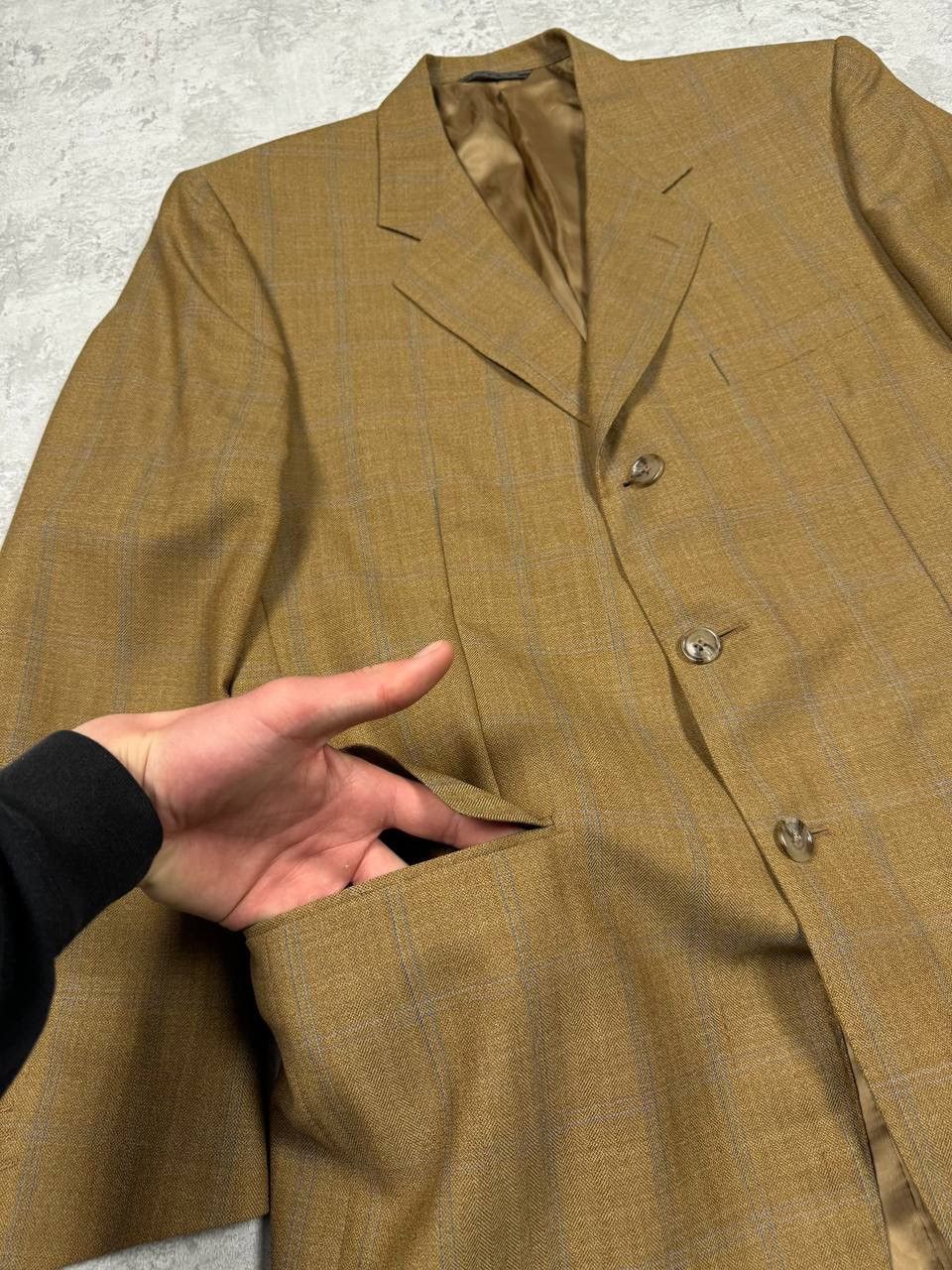 Corneliani Corneliani Super 100'S Extrafine Merinos Italy Bleazer 50 Size 50R - 8 Thumbnail