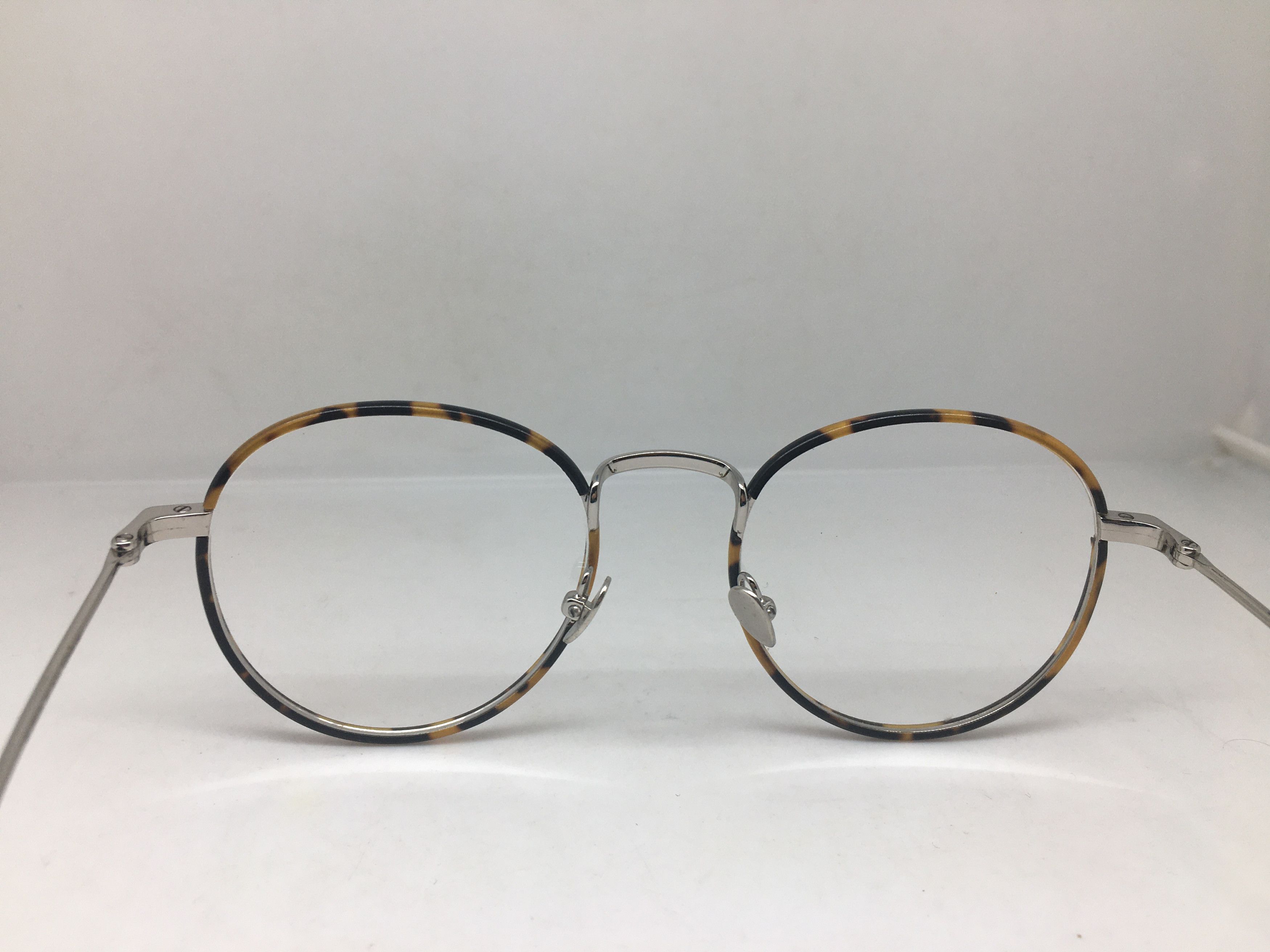 Other Handmade Silver Round Eyeglasses Frame JAMES DEAN Size ONE SIZE - 5 Thumbnail