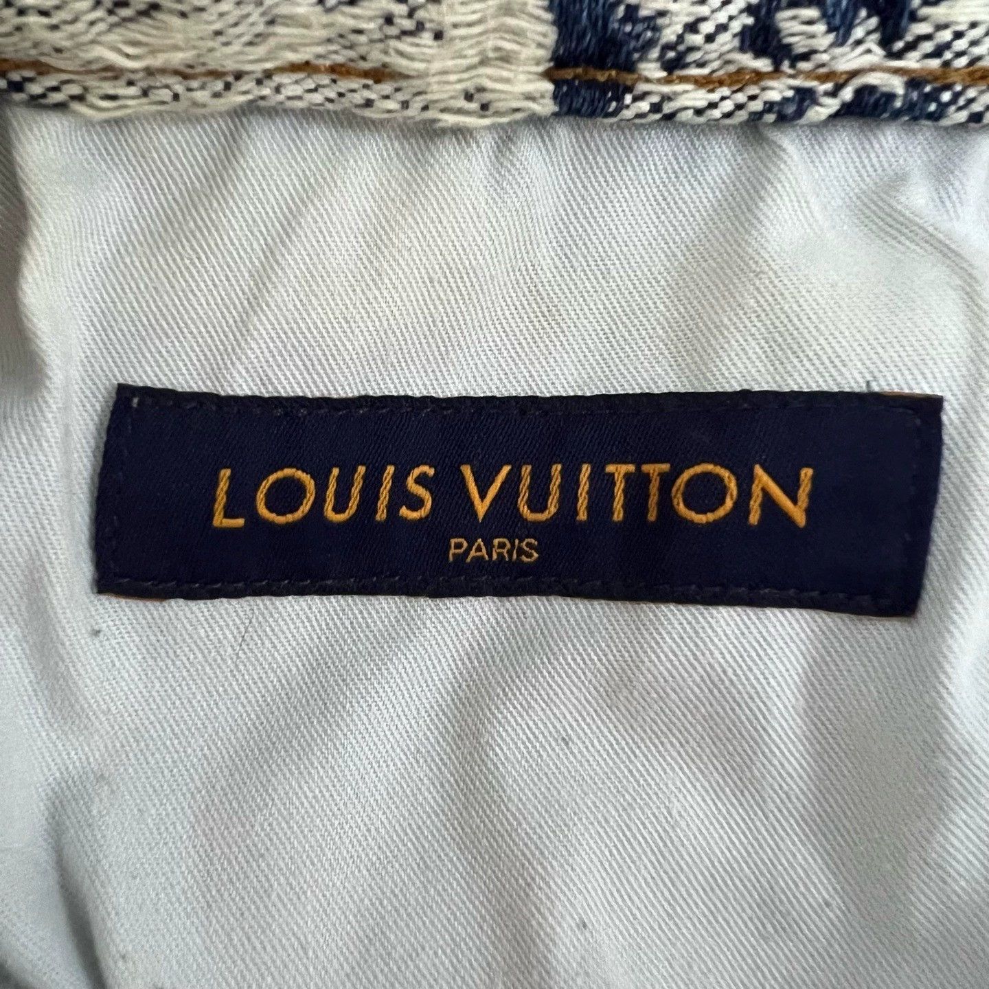 Louis Vuitton Louis Vuitton LV mixed-color floral embroidered denim shorts Size US 32 / EU 48 - 5 Thumbnail