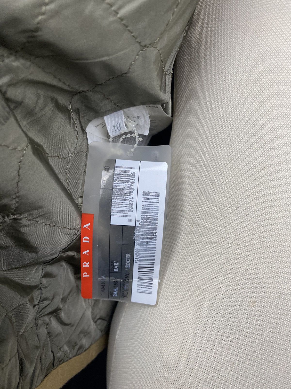 Prada Vintage Prada Button Up jacket Size US XXS / EU 40 - 13 Thumbnail