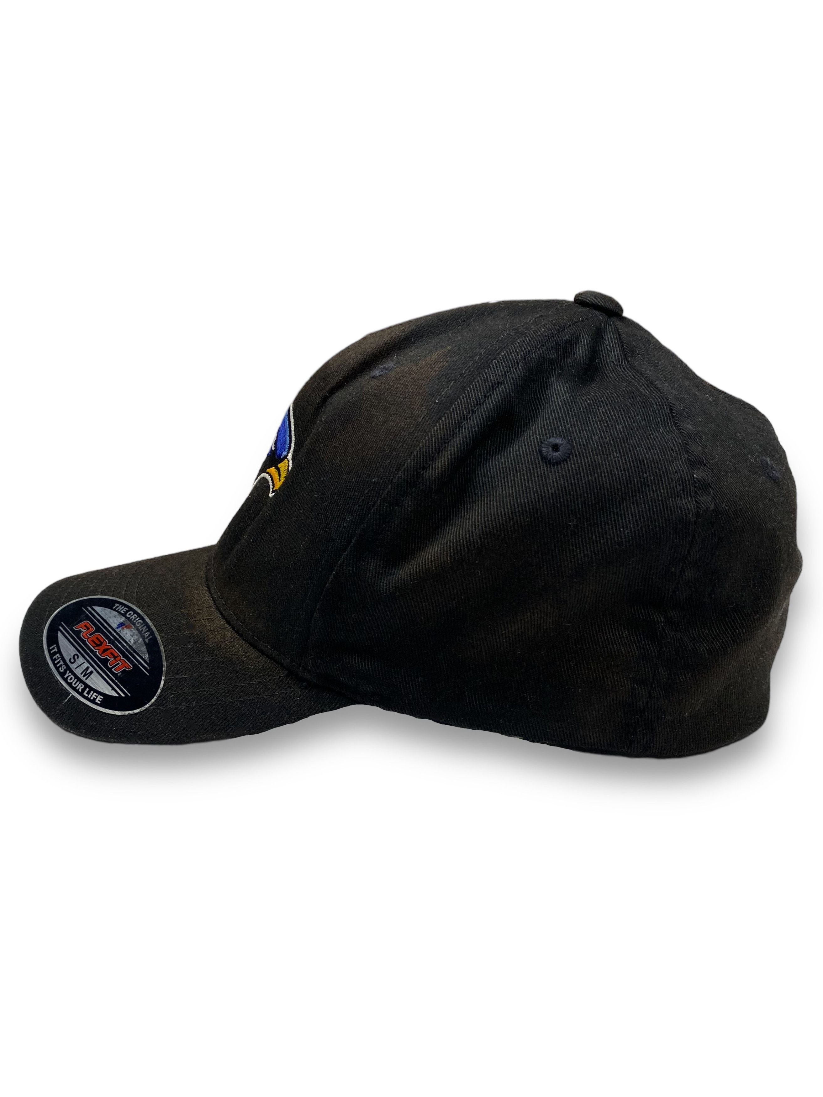 Hat Club Vintage NEWCASTLE NIGHTHAWKS Black Faded FlexFit Cap M763 Size ONE SIZE - 5 Thumbnail
