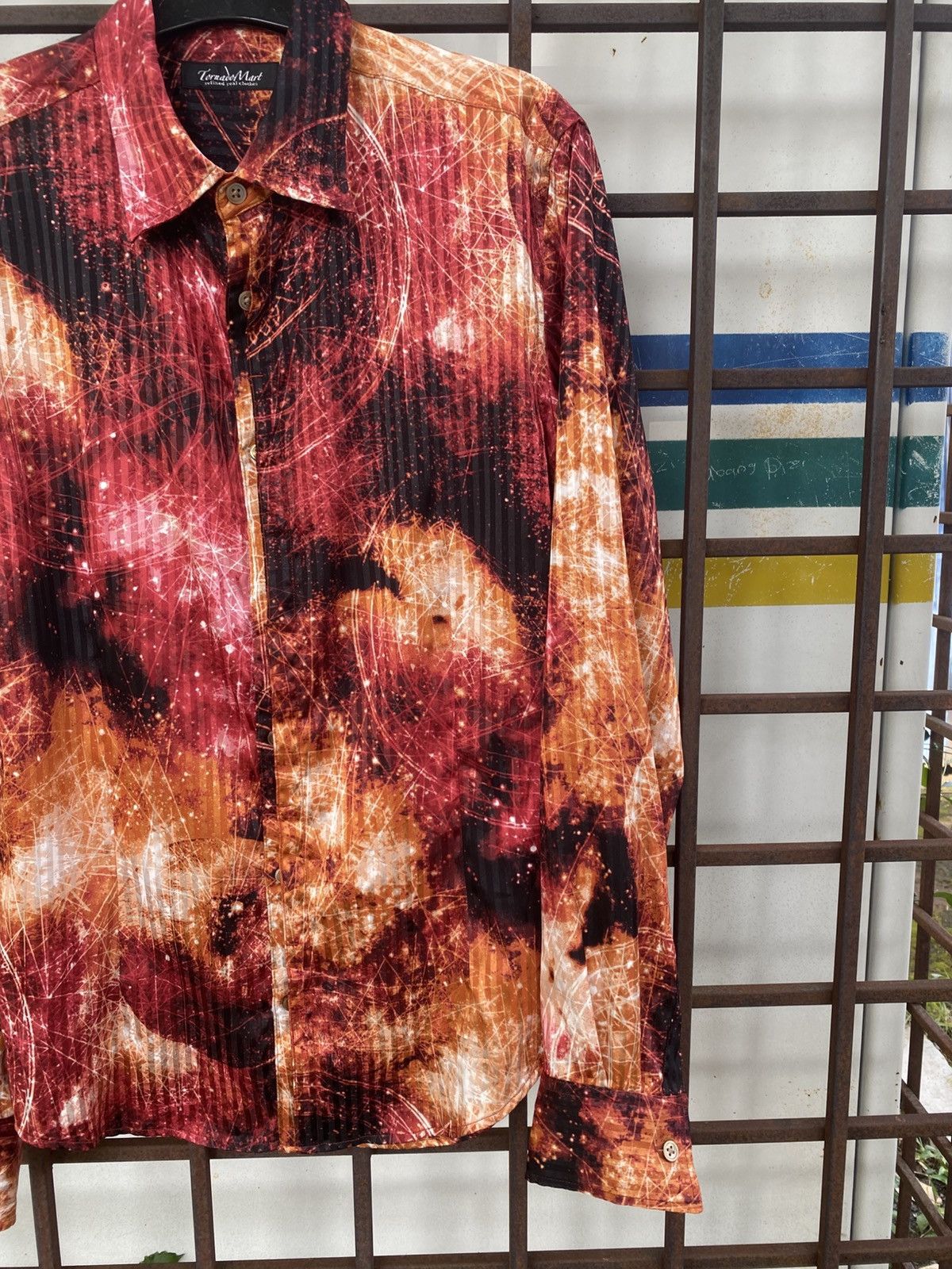 Tornado Mart Tornado Mart Cosmic Fiery Button Longsleeve Shirt Size US M / EU 48-50 / 2 - 4 Thumbnail