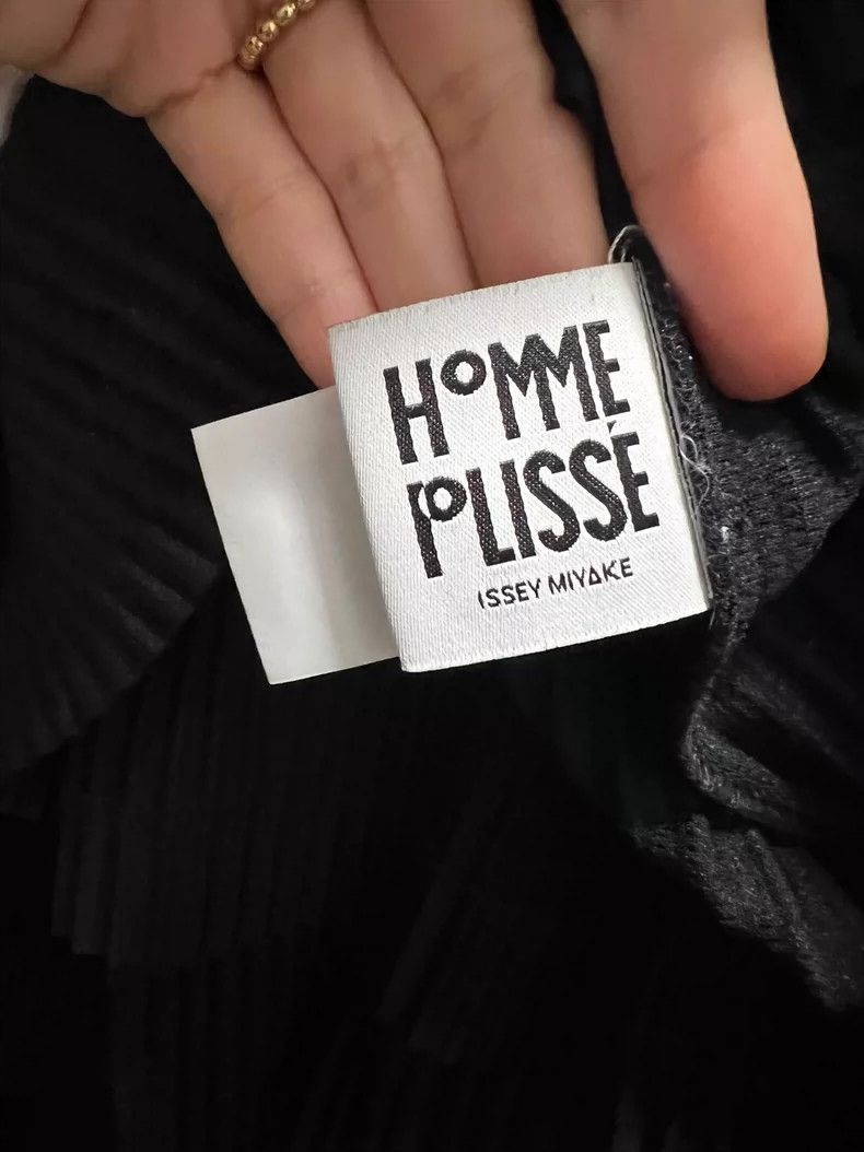 Issey Miyake issey miyake Black long-sleeved T-shirt 2506-Nextarrow Size US M / EU 48-50 / 2 - 2 Thumbnail