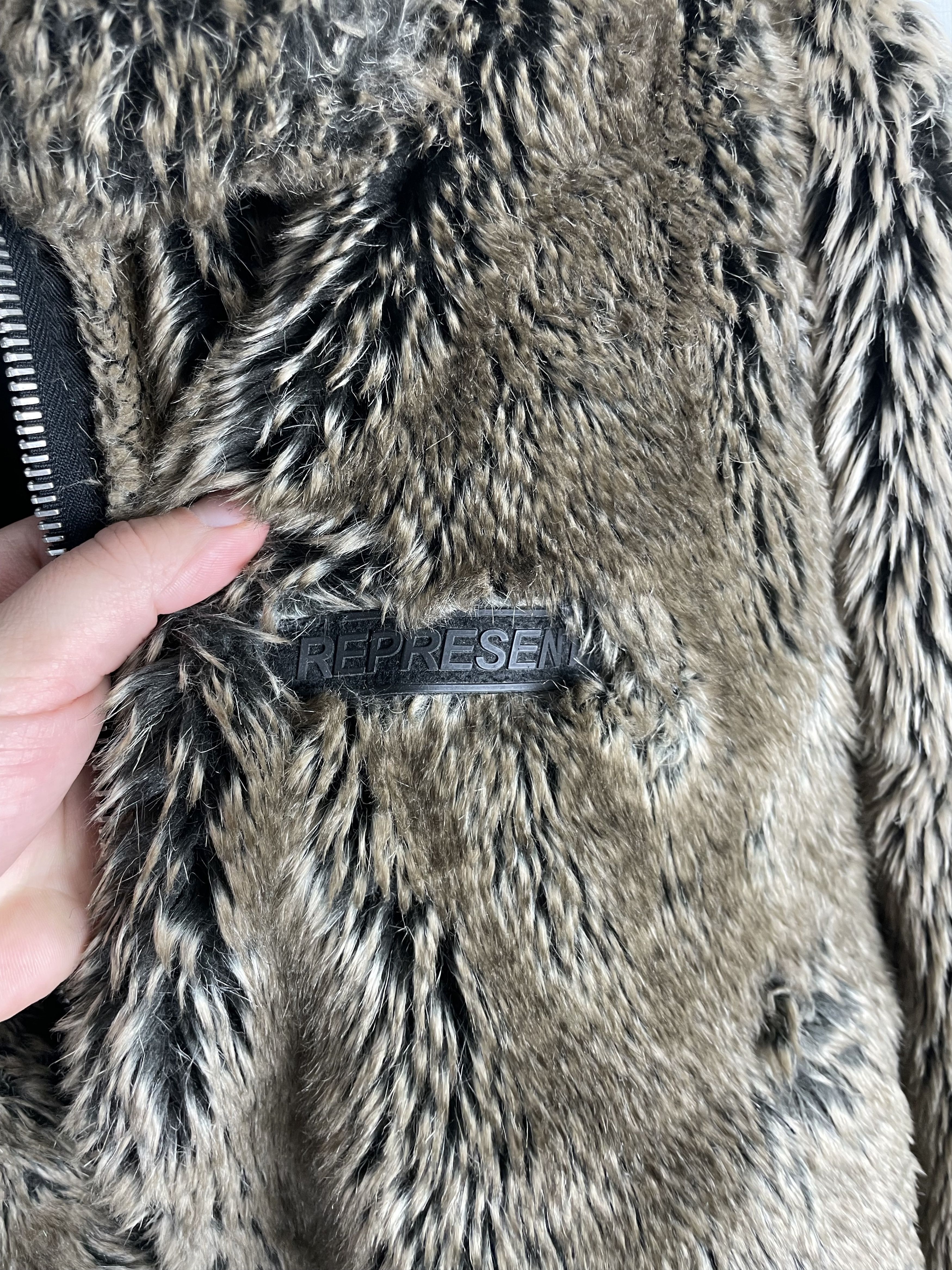 Represent Clo. Represent Faux Fur Bomber Size US S / EU 44-46 / 1 - 8 Thumbnail