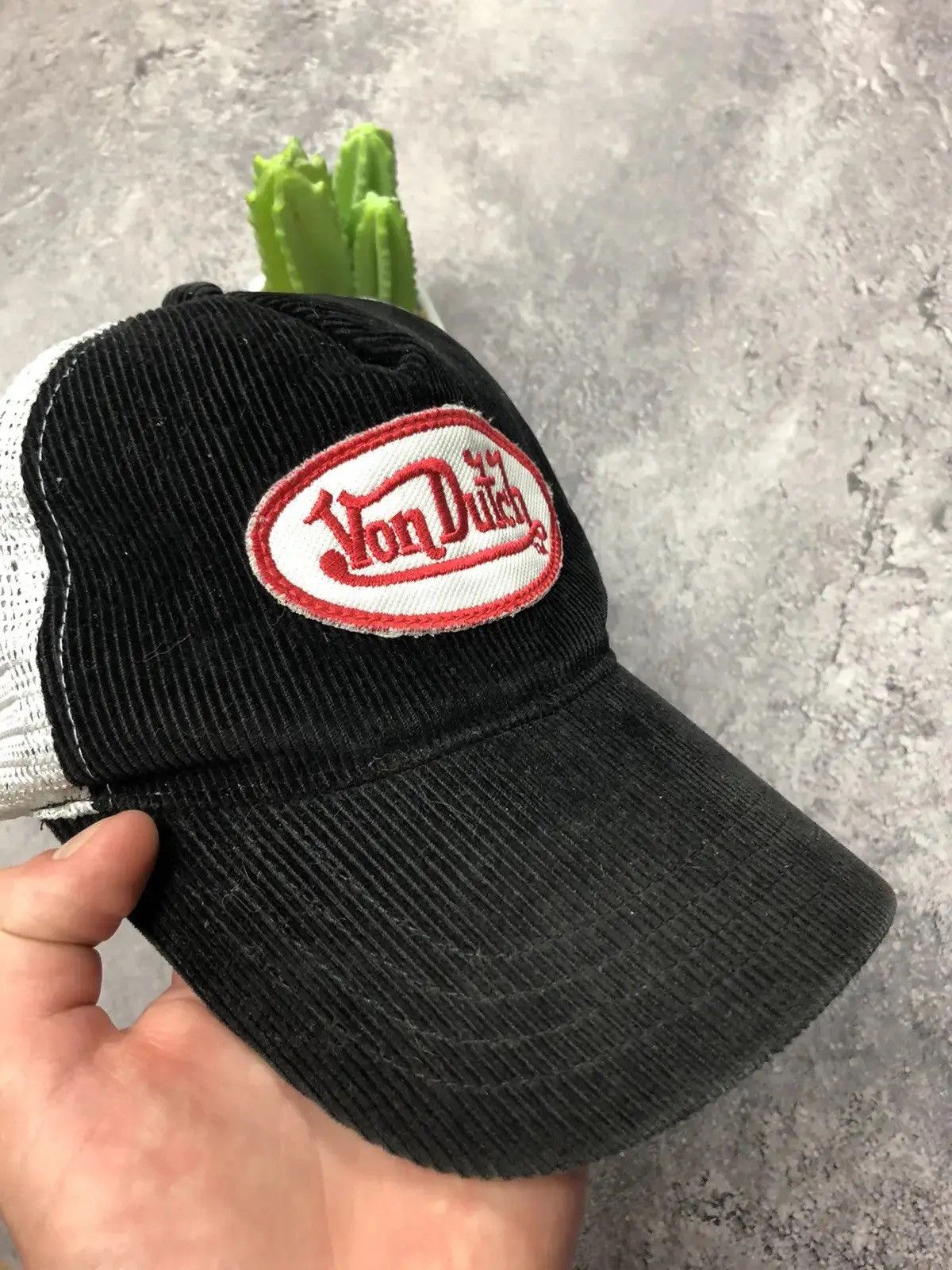Von Dutch VON DUTCH Streetwear Casual Big Logo Cap Hat Vintage Y2k Size ONE SIZE - 5 Thumbnail