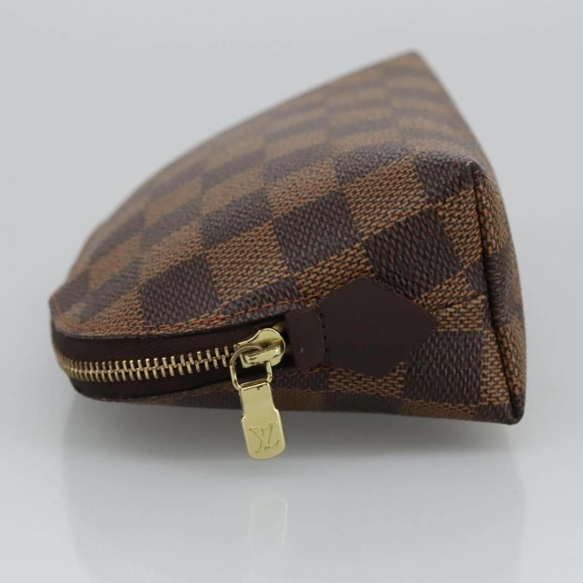Louis Vuitton Louis Vuitton Damier Ebene Cosmetic Pouch CA1021 Size ONE SIZE - 5 Thumbnail