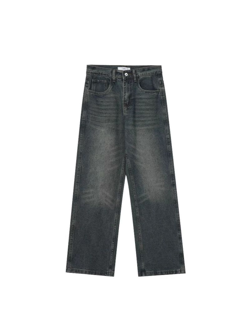 Japanese Brand × Jean Retro loose straight leg high street jeans Size US 32 / EU 48 - 5 Thumbnail