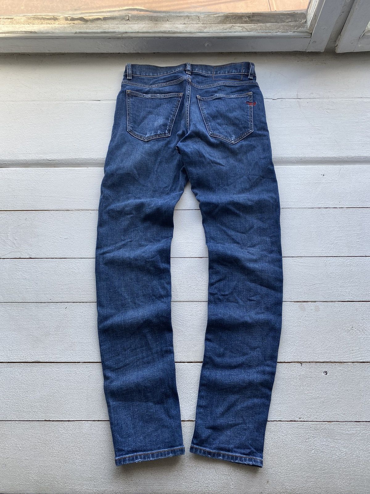 20471120 × Diesel Diesel Skinny Opium Luxury Designer Denim Jeans Gothic Punk Size US 29 - 10 Thumbnail