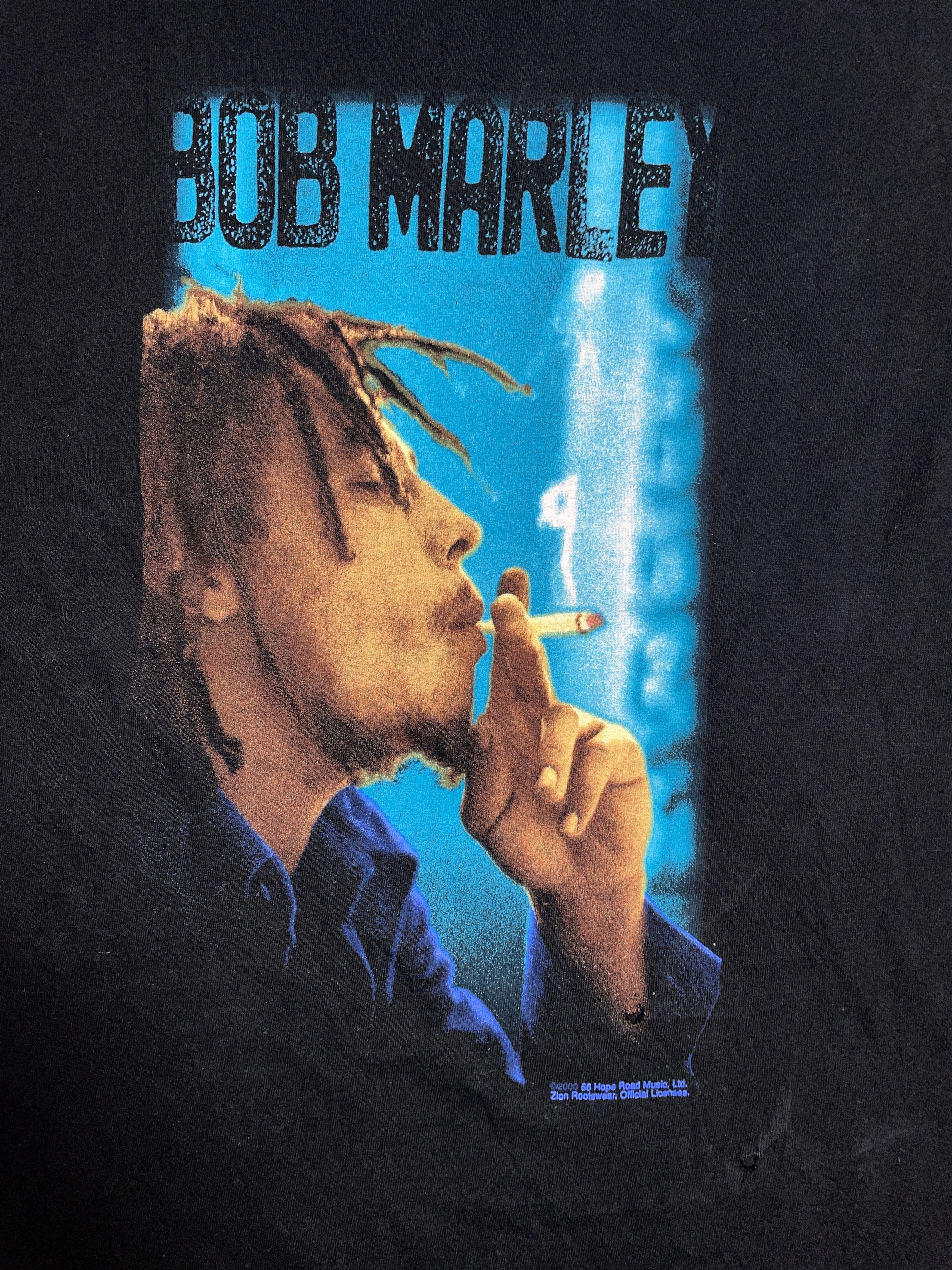 Zion Rootswear Vintage 2000 Zion Rootswear Bob Marley Smoking XL Size US XL / EU 56 / 4 - 2 Thumbnail