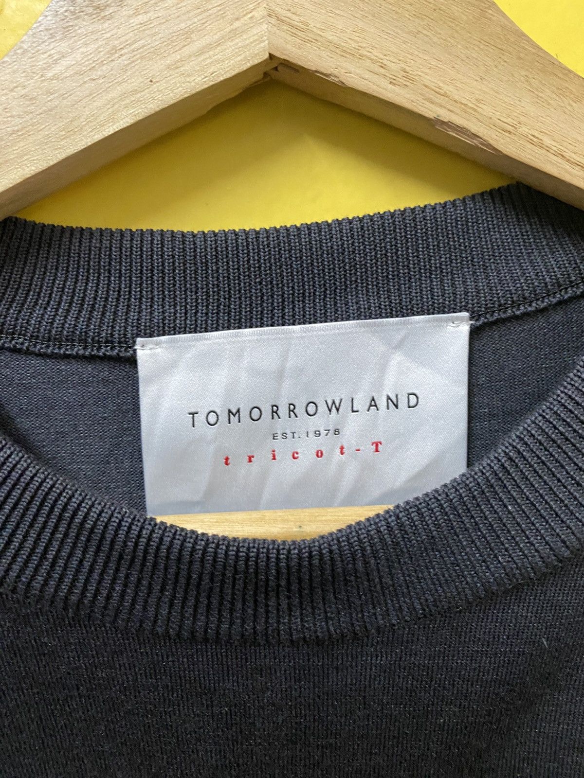Tomorrowland Tomorrowland Tricot Tshirt Short Sleeve Crewneck Size US M / EU 48-50 / 2 - 5 Thumbnail