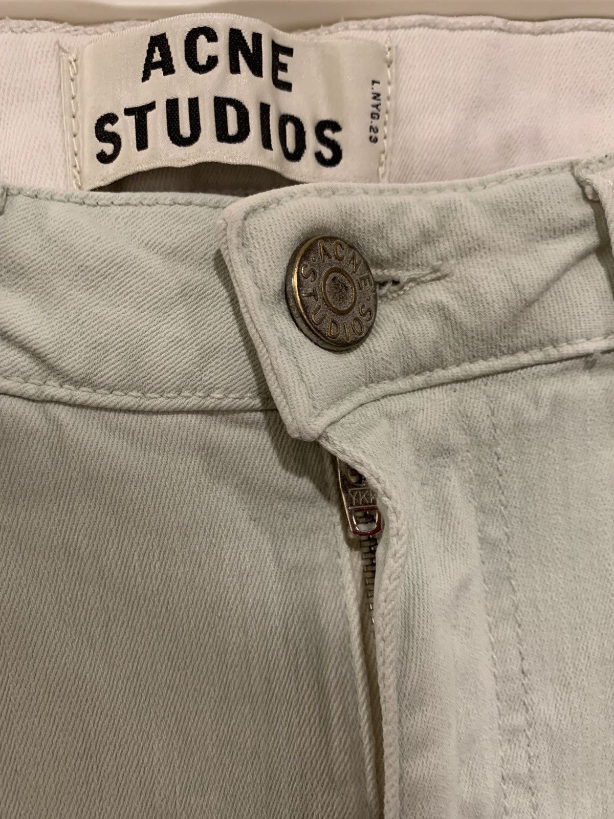Acne Studios acne studio white skinny denim Size US 29 - 6 Thumbnail