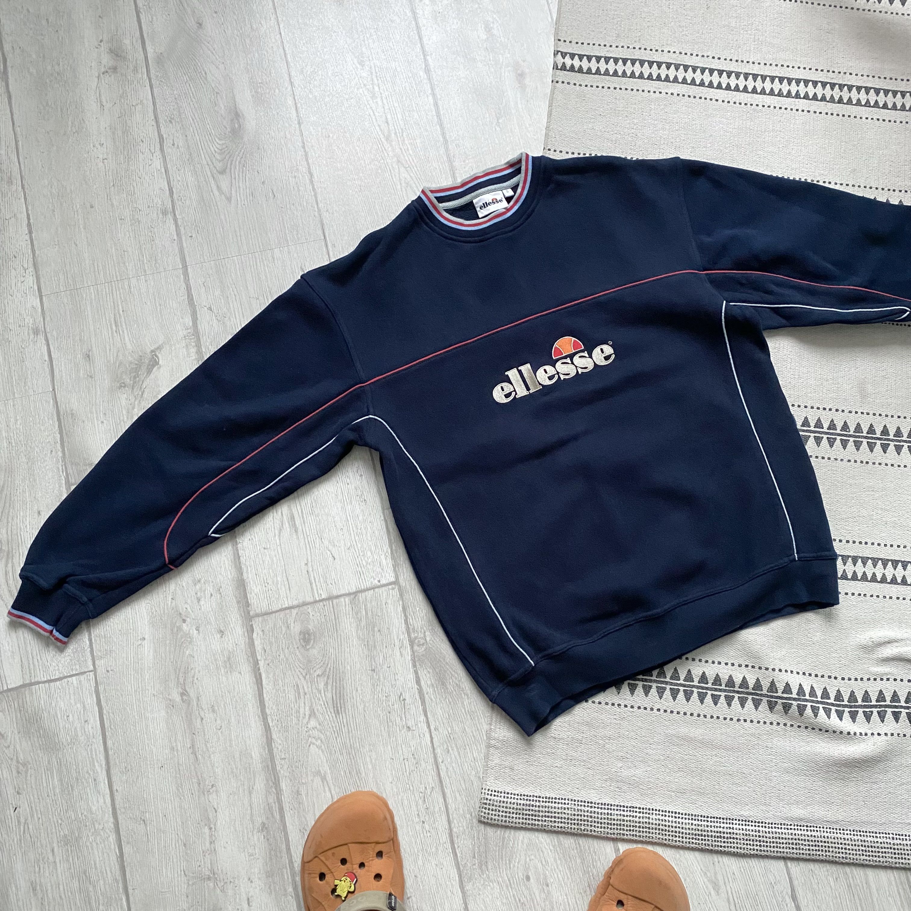 Ellesse 🥎 Vintage 90s Ellesse heavy sweatshirt Y2K Size US S / EU 44-46 / 1 - 7 Thumbnail
