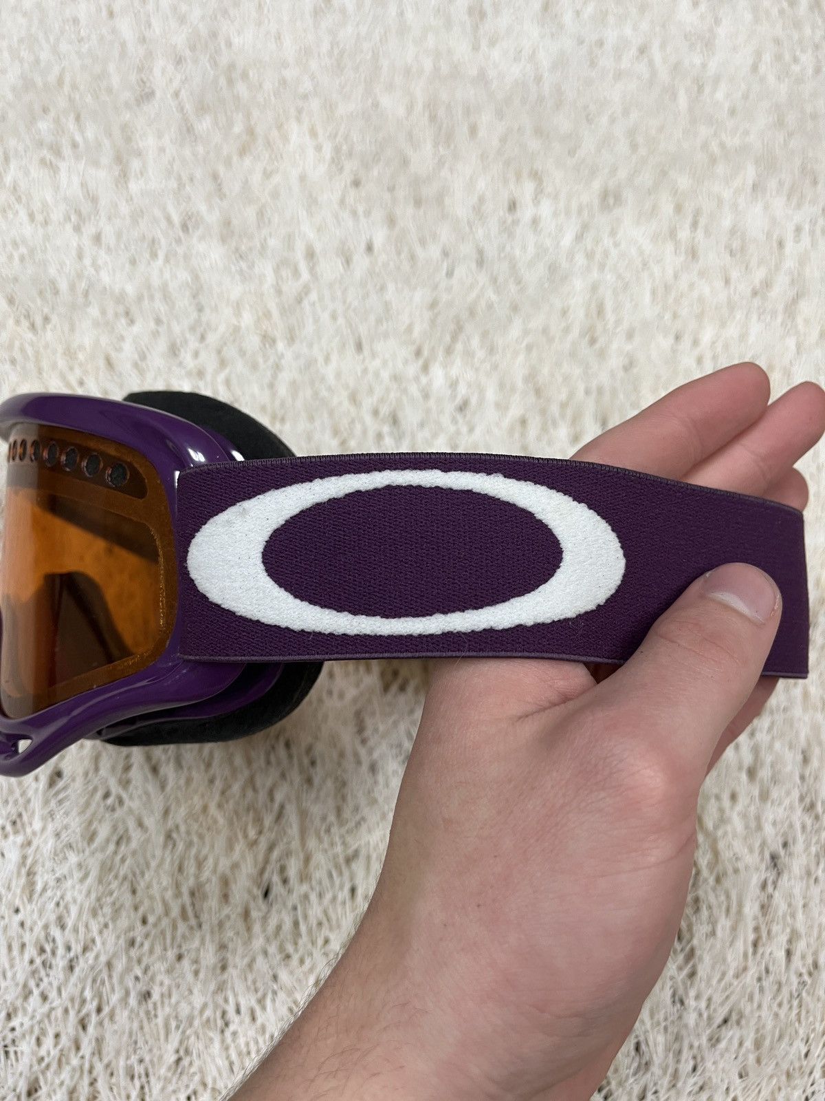 Oakley Oakley E-Frame SKI GLASSES Snow Goggles Orange Lenses Prizm Size ONE SIZE - 2 Thumbnail